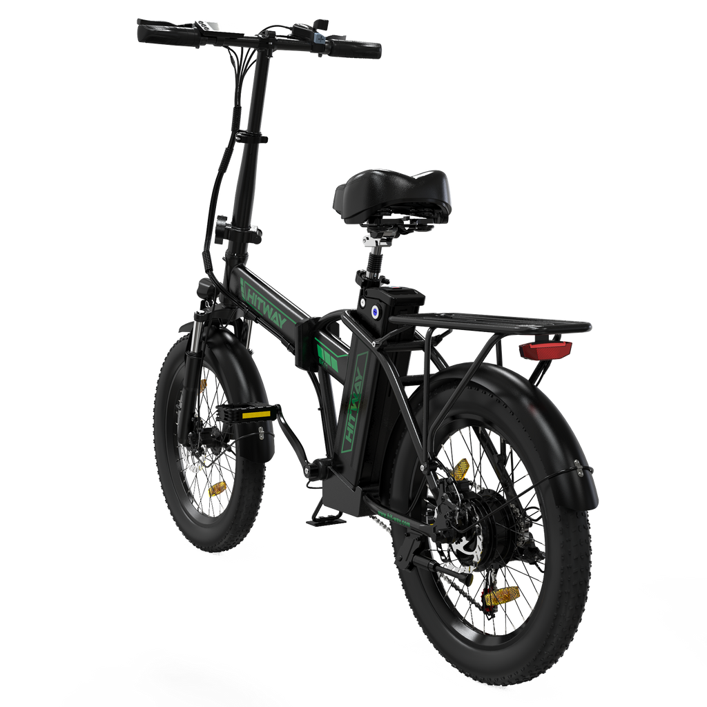 BK11 E-Bike 250W – 20 Zoll Fatbike mit 36V 12Ah Akku, 25 km/h & faltbarem Design