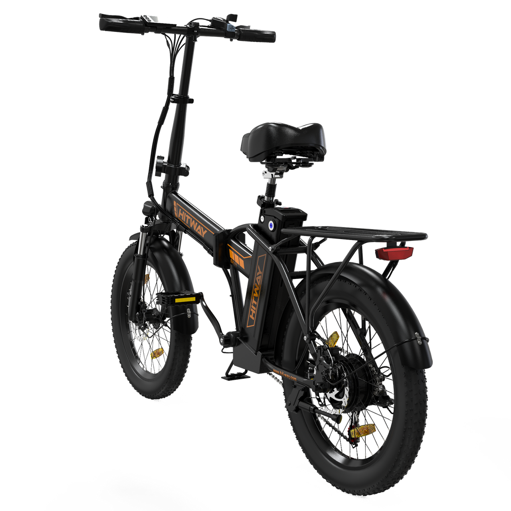 BK11 E-Bike 250W – 20 Zoll Fatbike mit 36V 12Ah Akku, 25 km/h & faltbarem Design