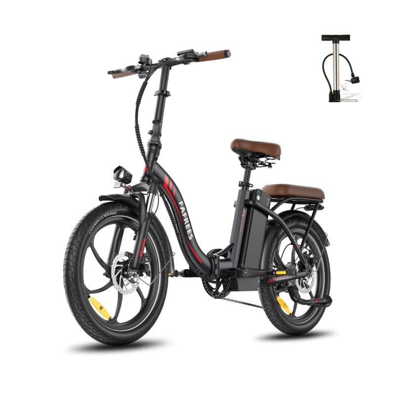 Ebike F20 Pro+ Fatbike Faltrad 20 Zoll mit 36V 22.5AH Akku Damen Ebike Herren 250W, Erwachsene Fatbike Elektromobilrad 140kg, E Mountainbike 20°, Ebike 25km/h (Handyhalter, Buntes Blau)