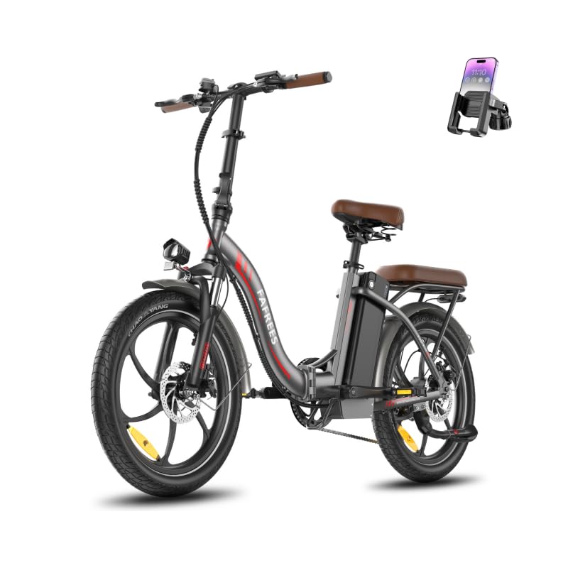 Ebike F20 Pro+ Fatbike Faltrad 20 Zoll mit 36V 22.5AH Akku Damen Ebike Herren 250W, Erwachsene Fatbike Elektromobilrad 140kg, E Mountainbike 20°, Ebike 25km/h (Handyhalter, Buntes Blau)