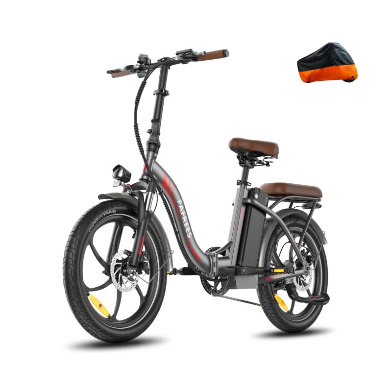 Ebike F20 Pro+ Fatbike Faltrad 20 Zoll mit 36V 22.5AH Akku Damen Ebike Herren 250W, Erwachsene Fatbike Elektromobilrad 140kg, E Mountainbike 20°, Ebike 25km/h (Handyhalter, Buntes Blau)