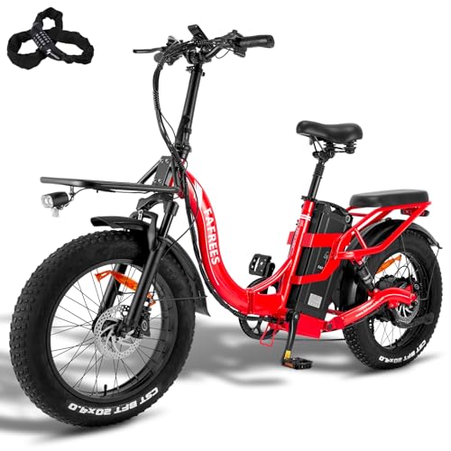Fafrees F20 X-Max E-Bike Klapprad Elektrofahrrad 48V 30Ah Akku 20 Zoll *4.0 Fat Tire E-Mountainbike Maximales Drehmoment 65 N.m