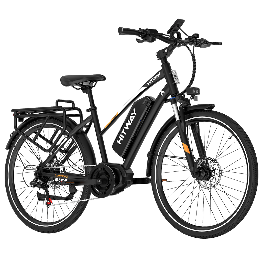 BK-U1 E-Bike mit Ananda M60 Mittelmotor – 150–180 km Reichweite, NFC & App, 27.5" Trekking Elektrofahrrad