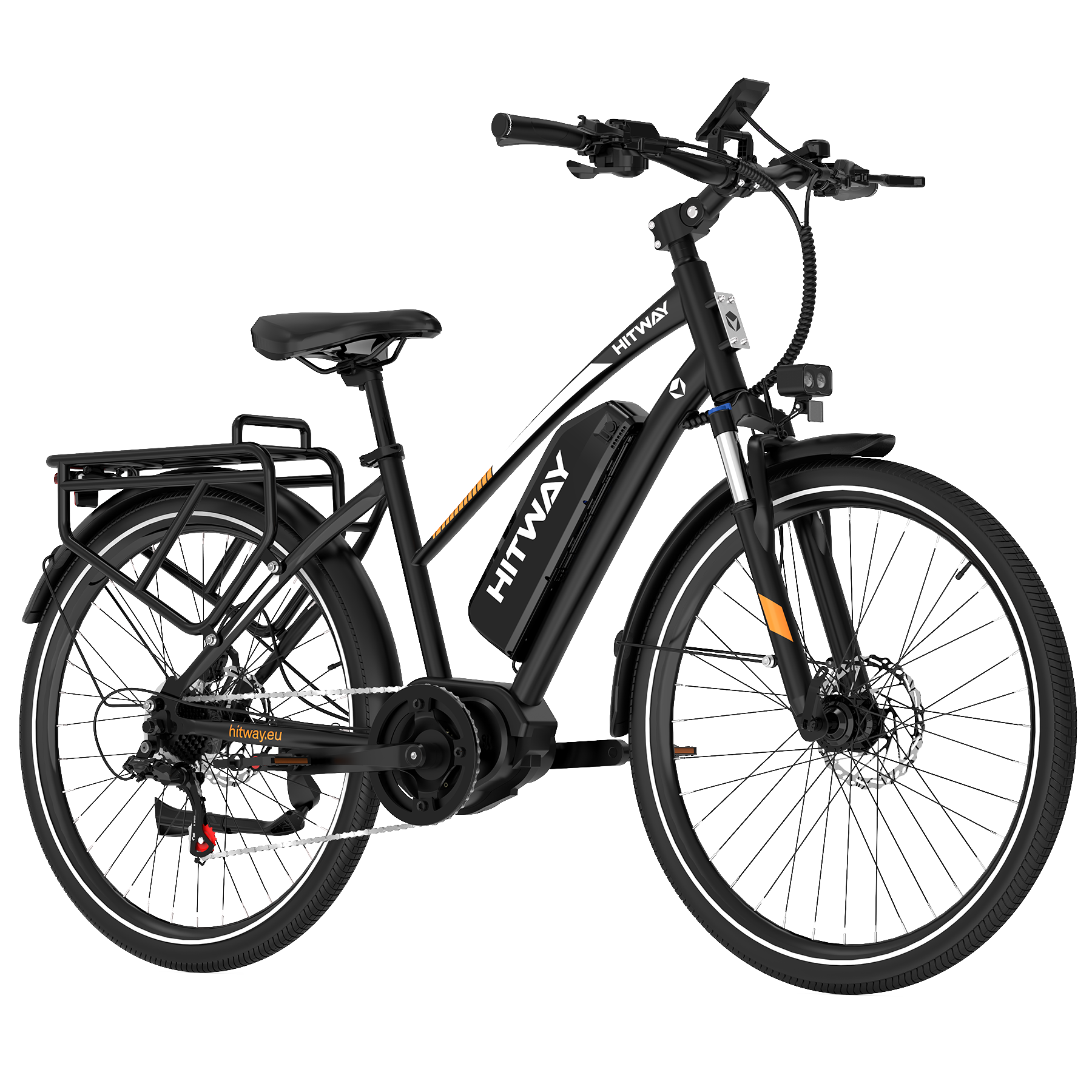BK-U1 E-Bike mit Ananda M60 Mittelmotor – 150–180 km Reichweite, NFC & App, 27.5" Trekking Elektrofahrrad