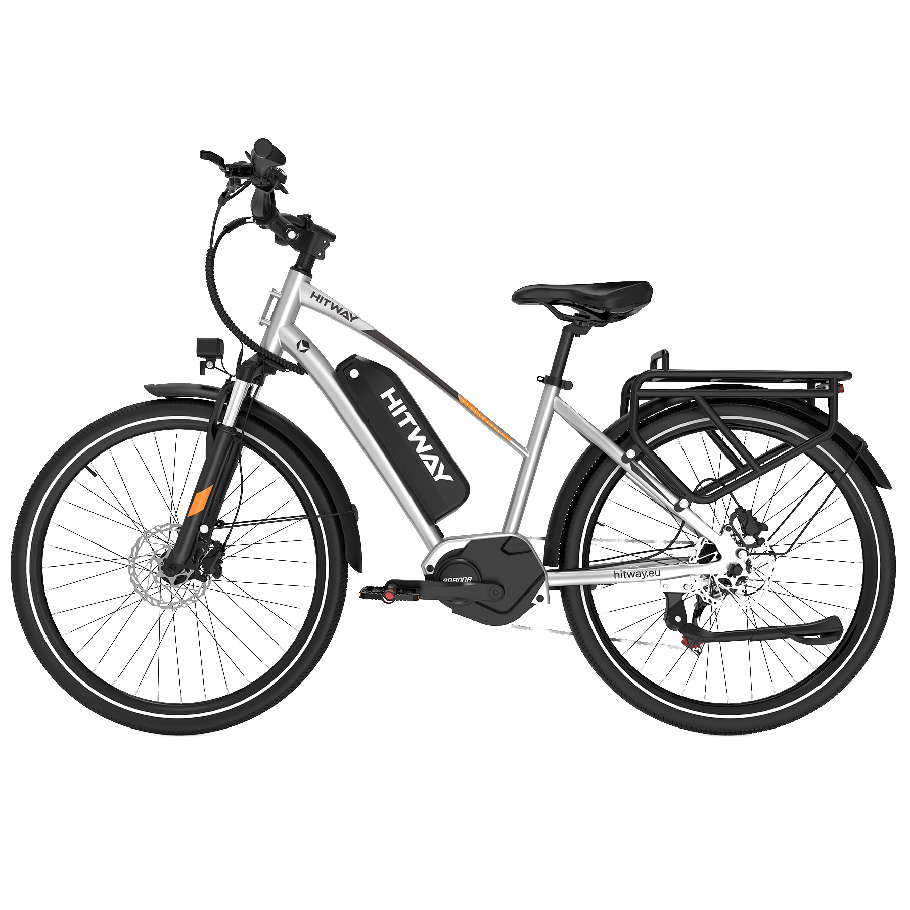 BK-U1 E-Bike mit Ananda M60 Mittelmotor – 150–180 km Reichweite, NFC & App, 27.5" Trekking Elektrofahrrad