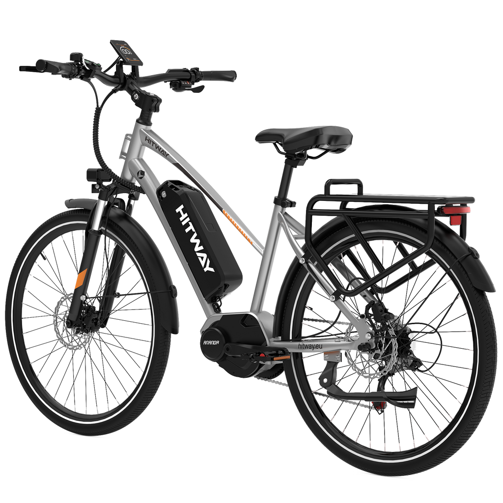 BK-U1 E-Bike mit Ananda M60 Mittelmotor – 150–180 km Reichweite, NFC & App, 27.5" Trekking Elektrofahrrad