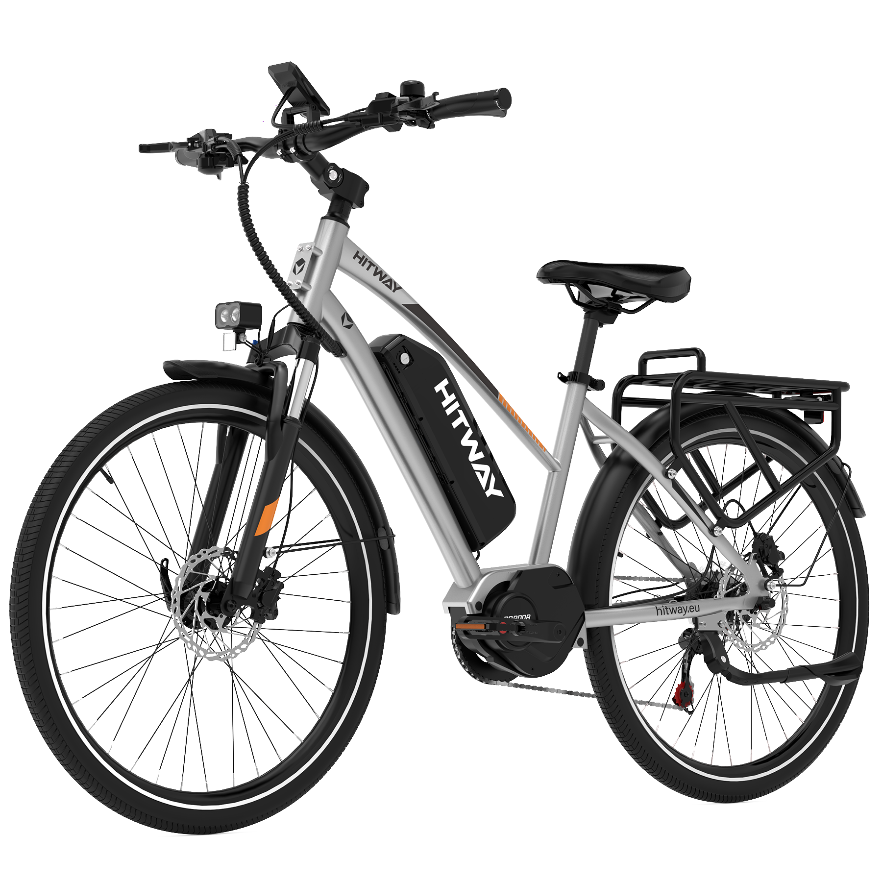 BK-U1 E-Bike mit Ananda M60 Mittelmotor – 150–180 km Reichweite, NFC & App, 27.5" Trekking Elektrofahrrad