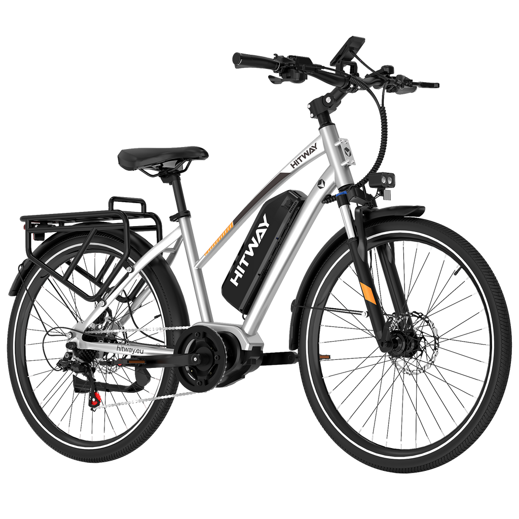 BK-U1 E-Bike mit Ananda M60 Mittelmotor – 150–180 km Reichweite, NFC & App, 27.5" Trekking Elektrofahrrad