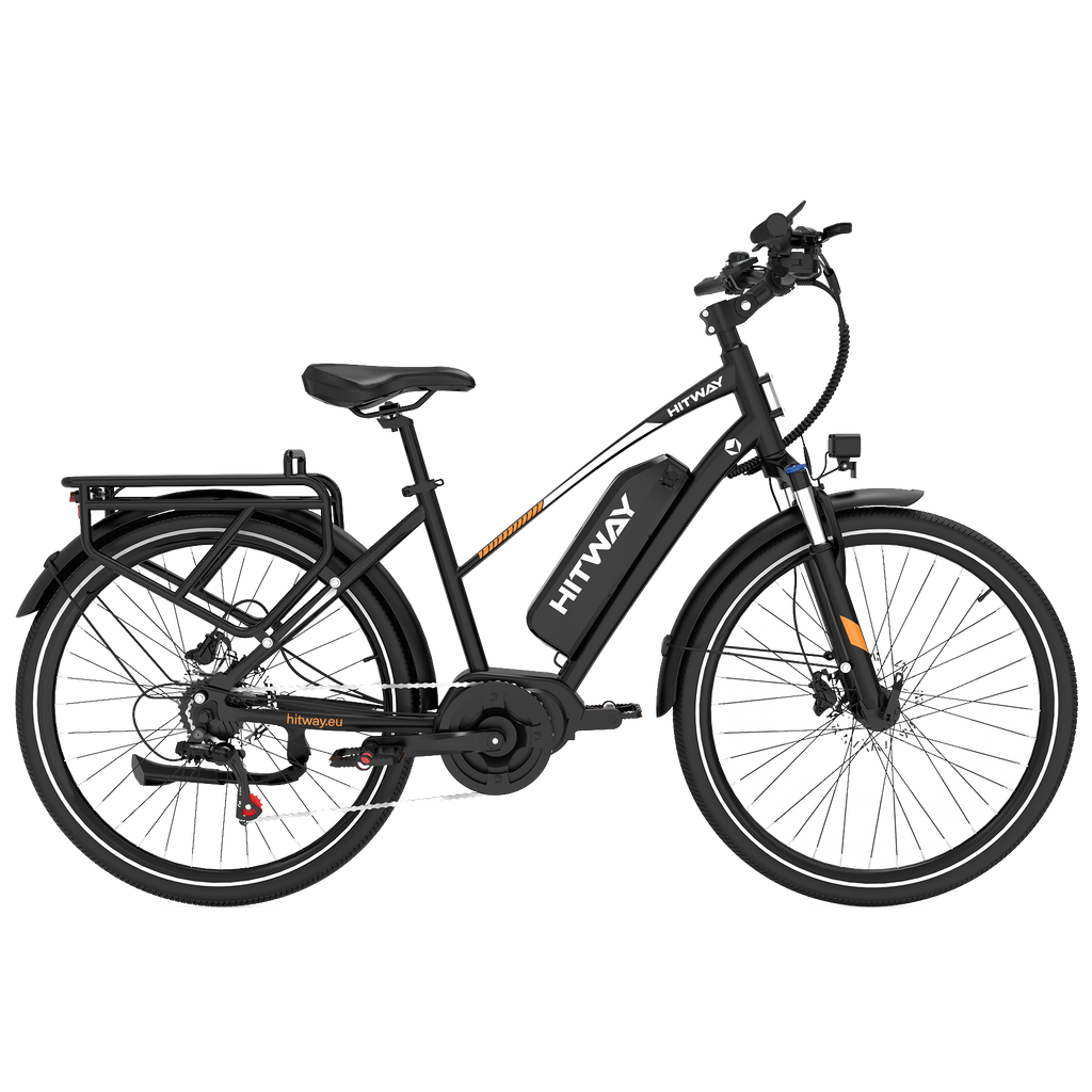 BK-U1 E-Bike mit Ananda M60 Mittelmotor – 150–180 km Reichweite, NFC & App, 27.5" Trekking Elektrofahrrad