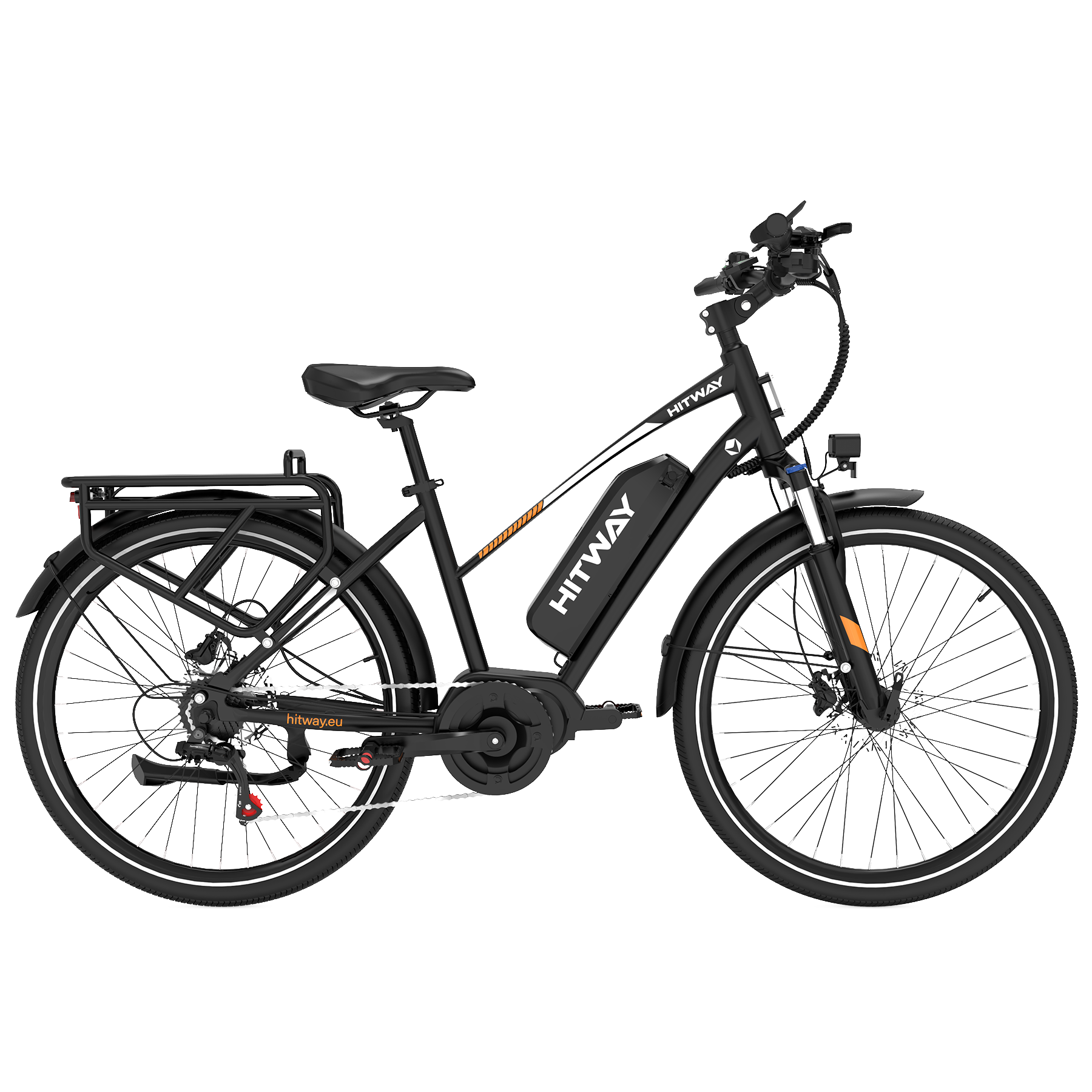 BK-U1 E-Bike mit Ananda M60 Mittelmotor – 150–180 km Reichweite, NFC & App, 27.5" Trekking Elektrofahrrad
