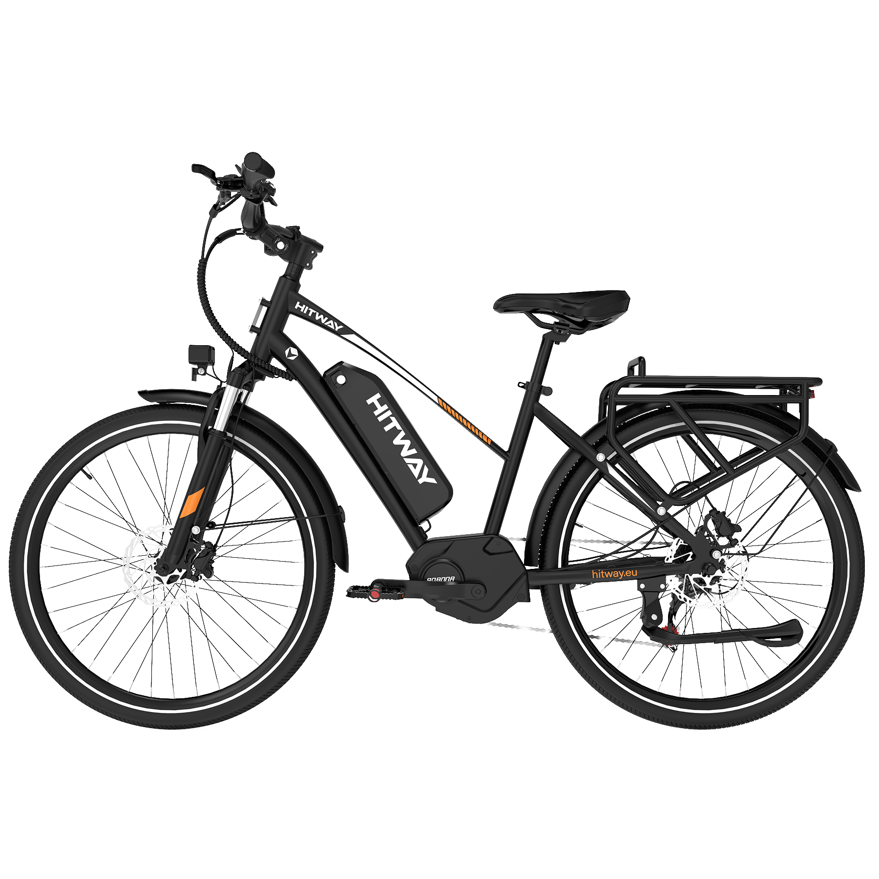 BK-U1 E-Bike mit Ananda M60 Mittelmotor – 150–180 km Reichweite, NFC & App, 27.5" Trekking Elektrofahrrad