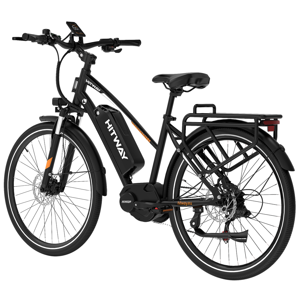 BK-U1 E-Bike mit Ananda M60 Mittelmotor – 150–180 km Reichweite, NFC & App, 27.5" Trekking Elektrofahrrad