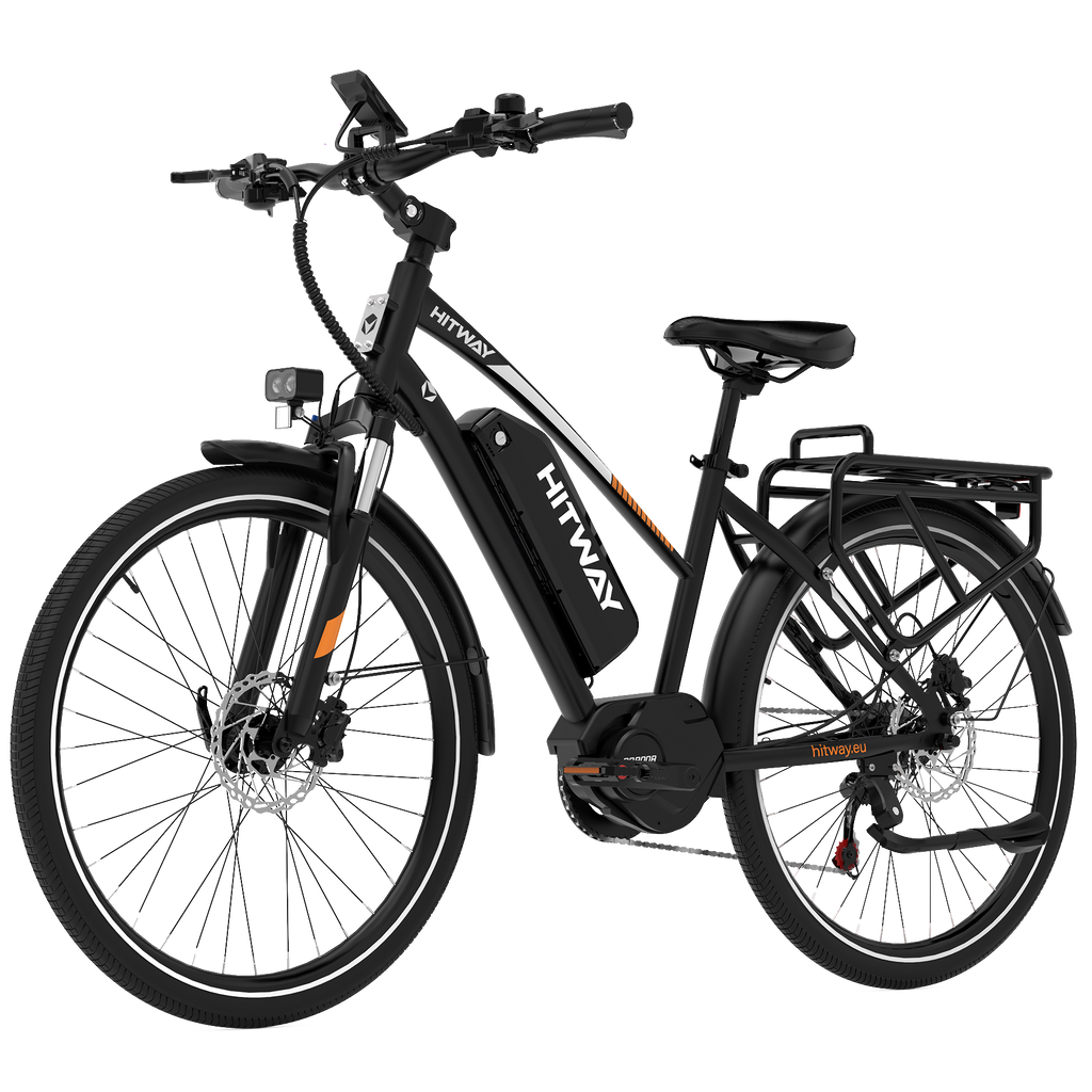 BK-U1 E-Bike mit Ananda M60 Mittelmotor – 150–180 km Reichweite, NFC & App, 27.5" Trekking Elektrofahrrad