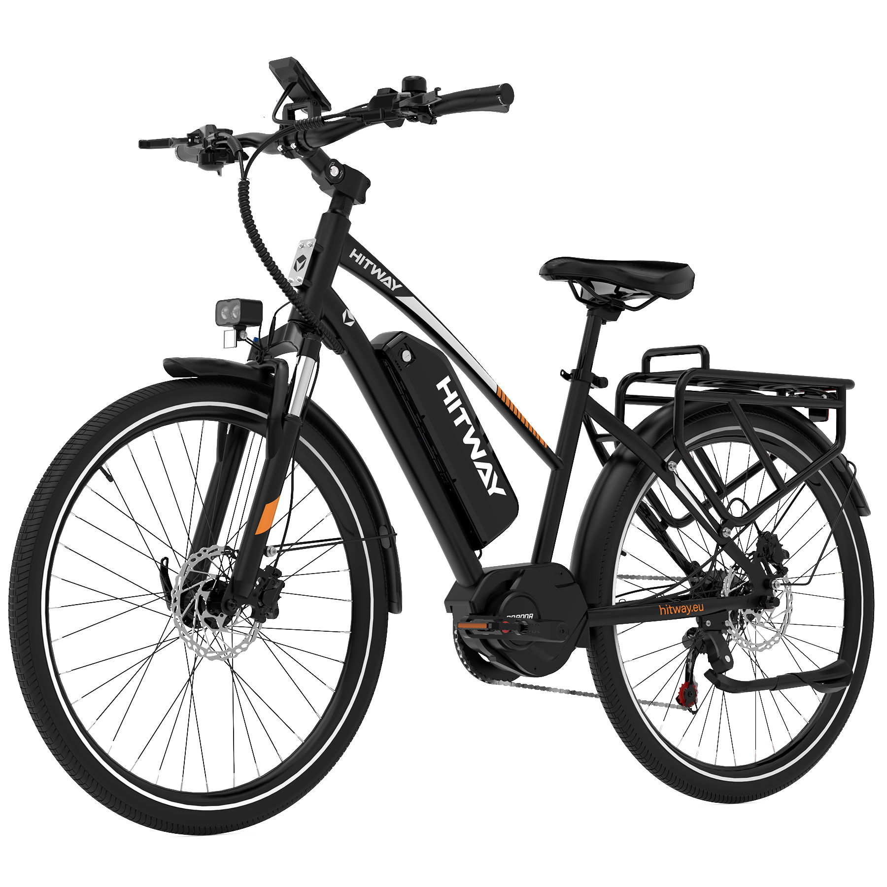 BK-U1 E-Bike mit Ananda M60 Mittelmotor – 150–180 km Reichweite, NFC & App, 27.5" Trekking Elektrofahrrad