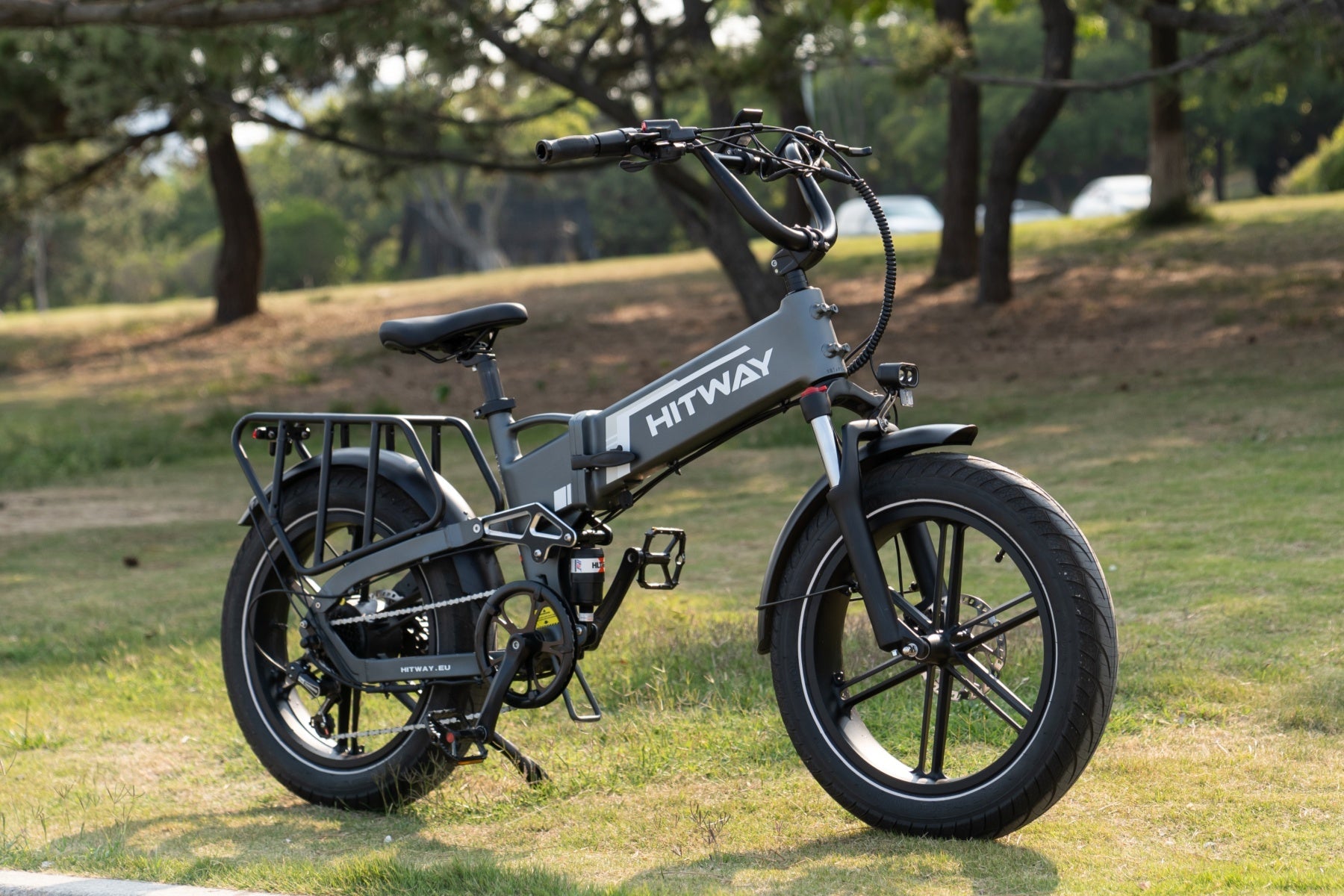 BK10S PRO 250W E-Fatbike – 20x4.0 Zoll, 70Nm Motor, 48V 15Ah Akku bis 120 km Reichweite & Doppelfederung