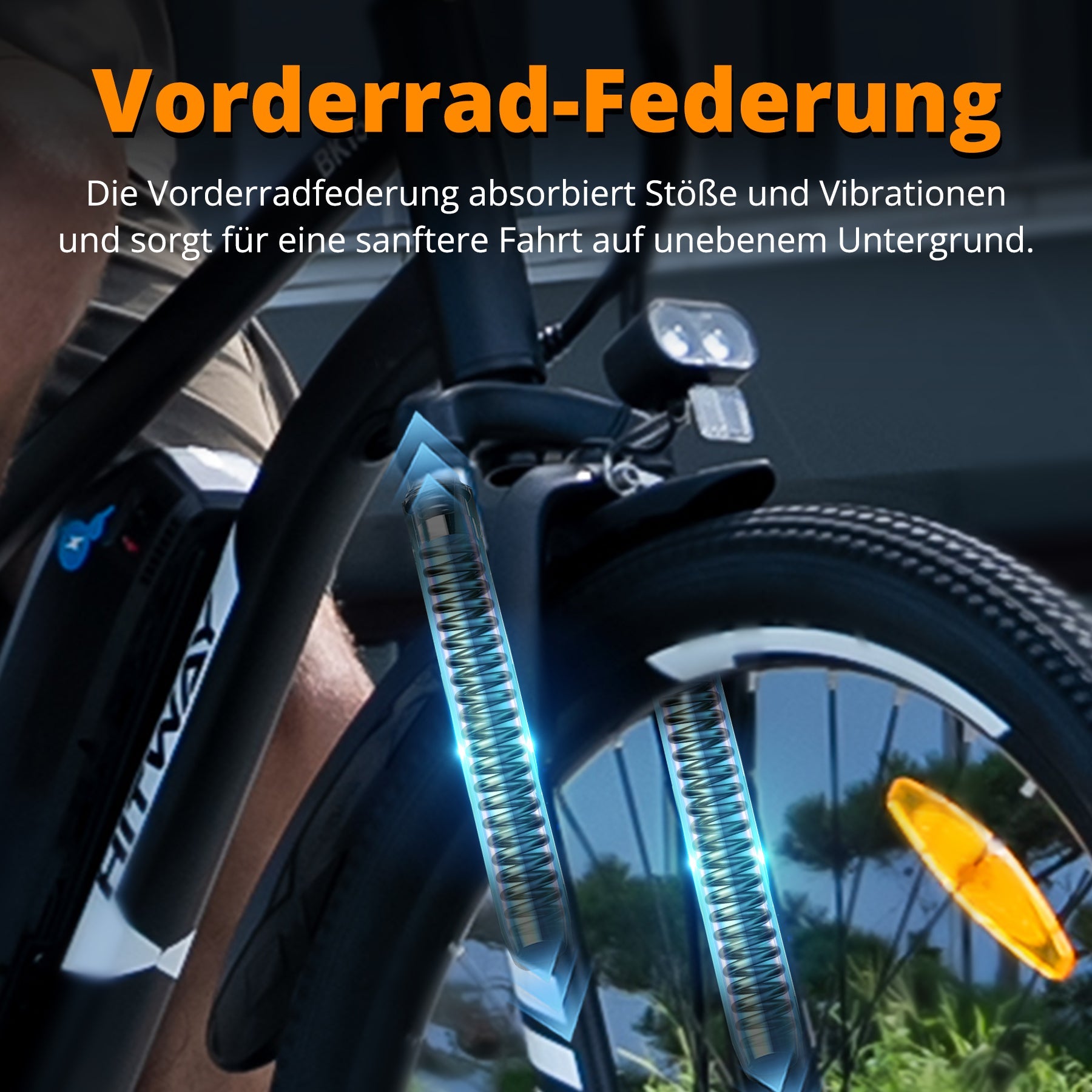 BK15 PRO E-Bike 250W – 27,5 Zoll City & Trekking E-Bike mit 36V 13Ah Akku, Shimano 7-Gang & 100 km Reichweite