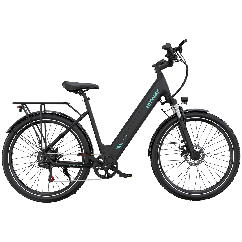 BK18S E-Bike 250W – 27,5 Zoll City E-Bike mit 36V 13Ah Akku, NFC & App-Steuerung, bis 100 km Reichweite