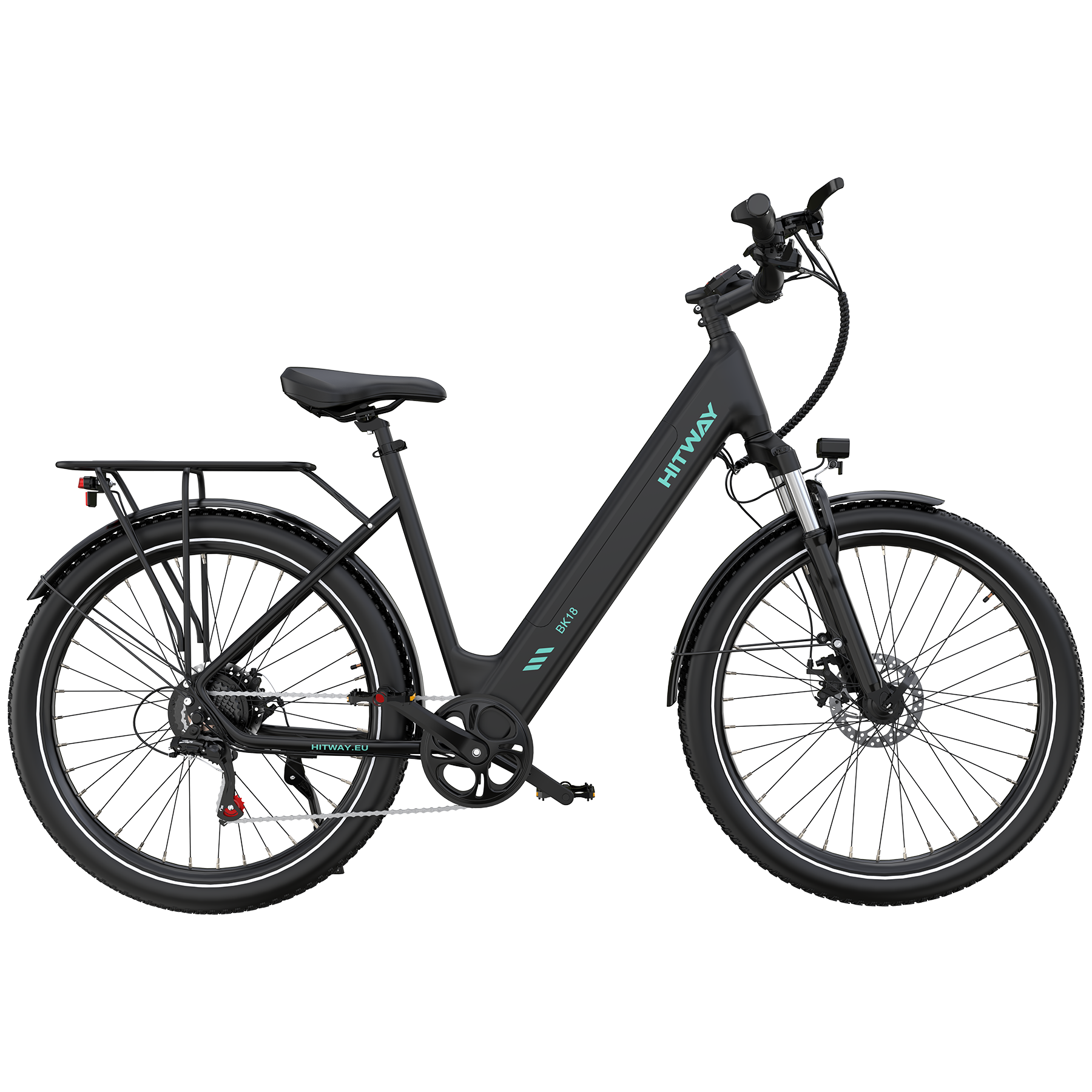 BK18S E-Bike 250W – 27,5 Zoll City E-Bike mit 36V 13Ah Akku, NFC & App-Steuerung, bis 100 km Reichweite