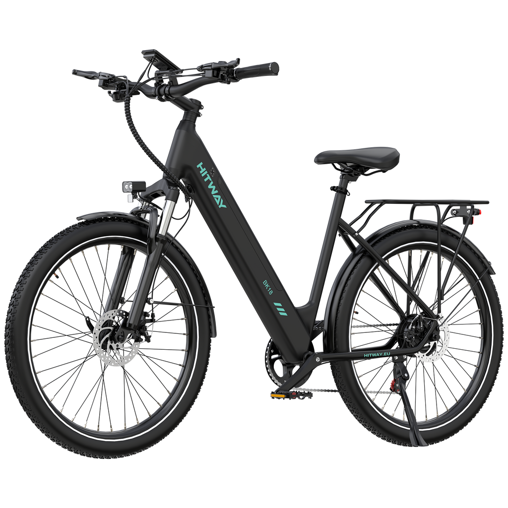 BK18S E-Bike 250W – 27,5 Zoll City E-Bike mit 36V 13Ah Akku, NFC & App-Steuerung, bis 100 km Reichweite