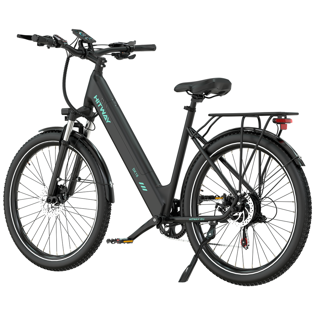 BK18S E-Bike 250W – 27,5 Zoll City E-Bike mit 36V 13Ah Akku, NFC & App-Steuerung, bis 100 km Reichweite