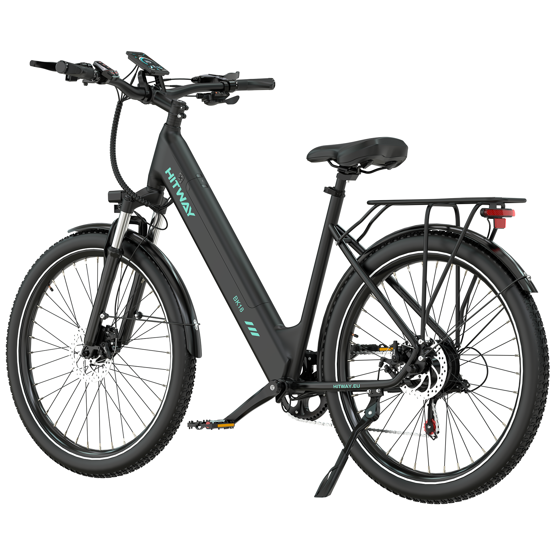 BK18S E-Bike 250W – 27,5 Zoll City E-Bike mit 36V 13Ah Akku, NFC & App-Steuerung, bis 100 km Reichweite