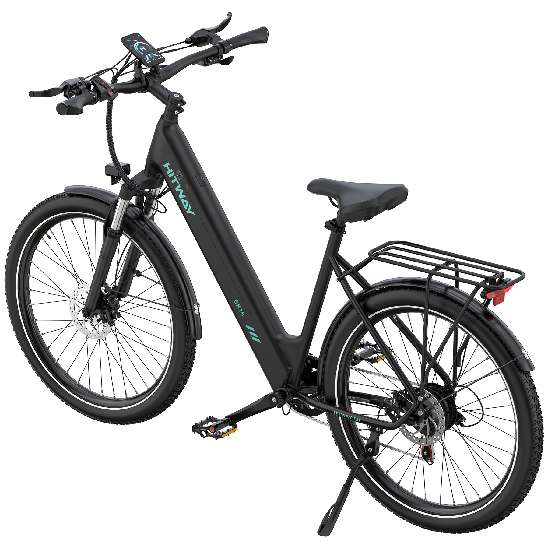 BK18S E-Bike 250W – 27,5 Zoll City E-Bike mit 36V 13Ah Akku, NFC & App-Steuerung, bis 100 km Reichweite