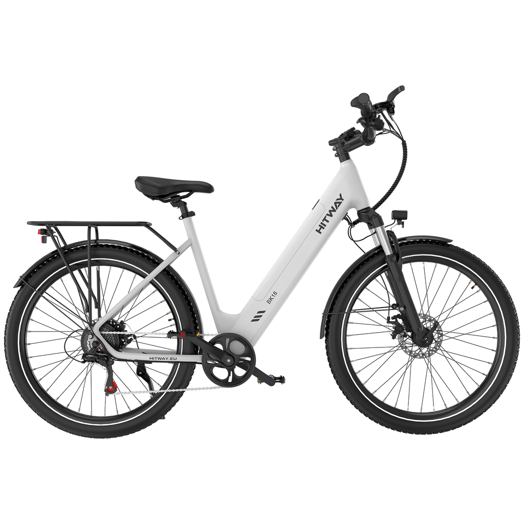 BK18S E-Bike 250W – 27,5 Zoll City E-Bike mit 36V 13Ah Akku, NFC & App-Steuerung, bis 100 km Reichweite