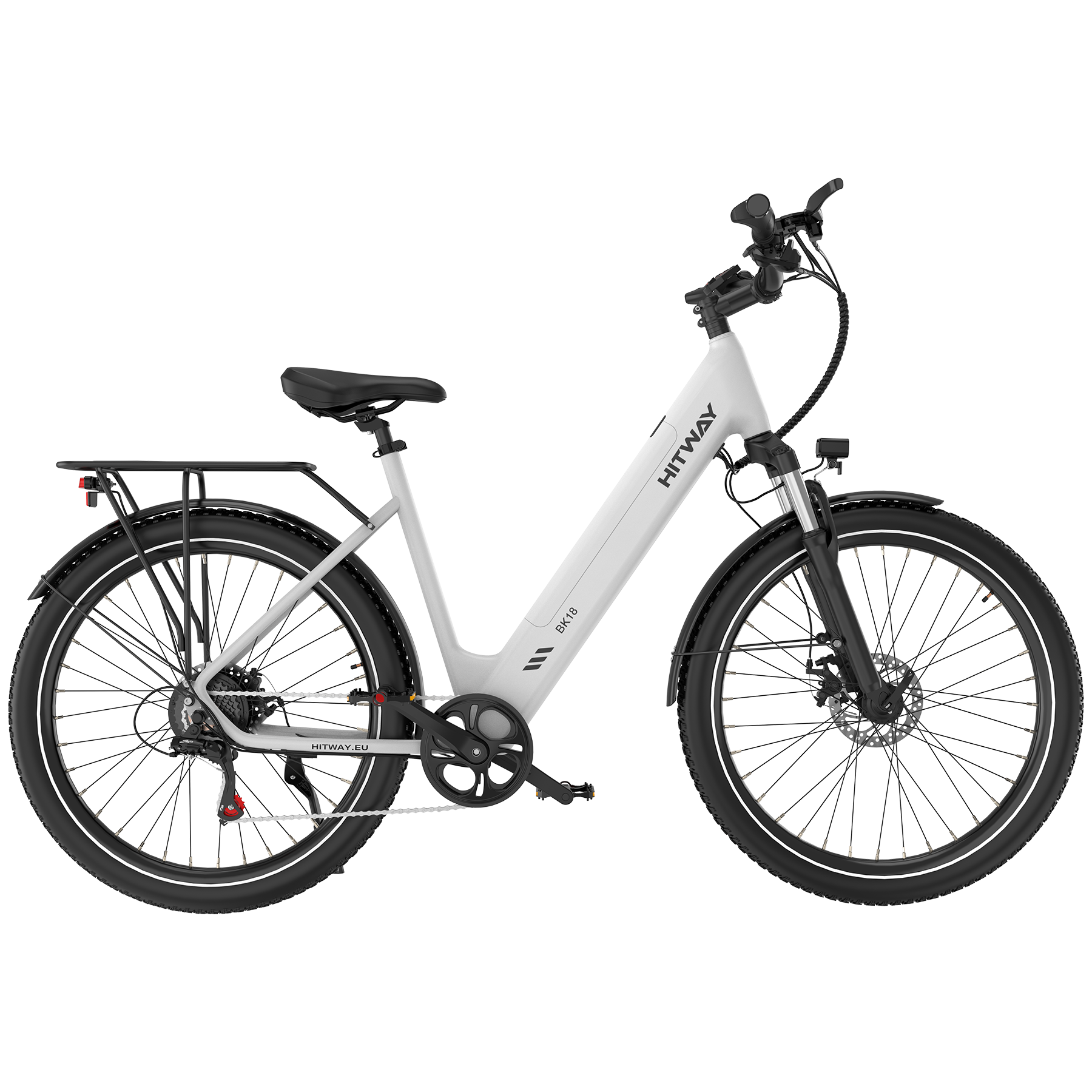 BK18S E-Bike 250W – 27,5 Zoll City E-Bike mit 36V 13Ah Akku, NFC & App-Steuerung, bis 100 km Reichweite