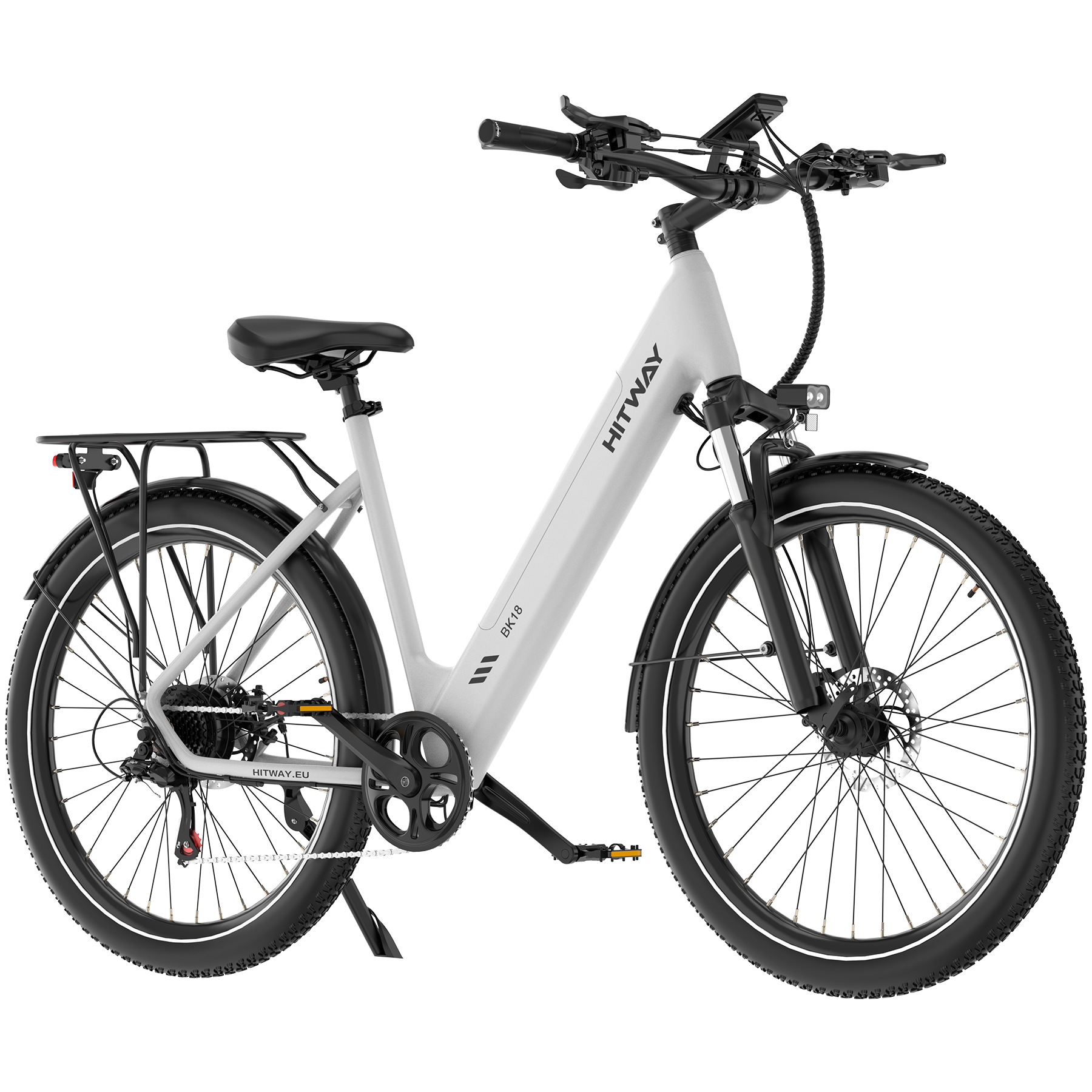 BK18S E-Bike 250W – 27,5 Zoll City E-Bike mit 36V 13Ah Akku, NFC & App-Steuerung, bis 100 km Reichweite