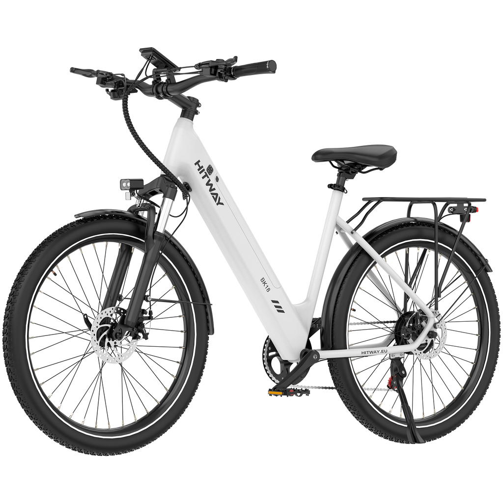 BK18S E-Bike 250W – 27,5 Zoll City E-Bike mit 36V 13Ah Akku, NFC & App-Steuerung, bis 100 km Reichweite