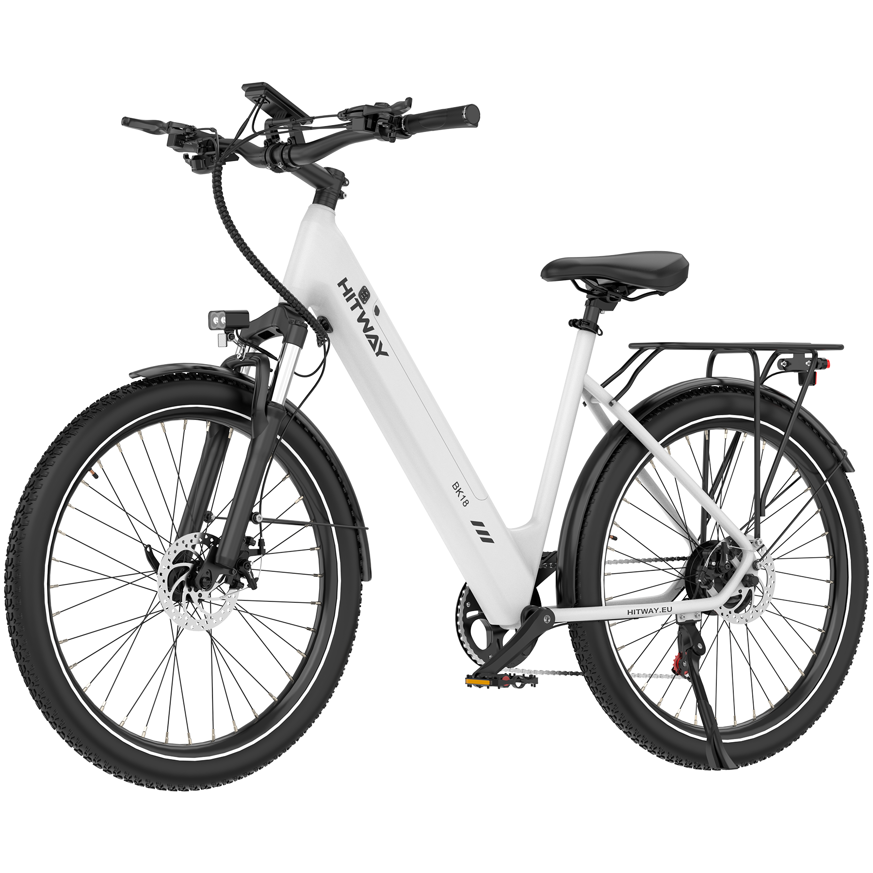 BK18S E-Bike 250W – 27,5 Zoll City E-Bike mit 36V 13Ah Akku, NFC & App-Steuerung, bis 100 km Reichweite