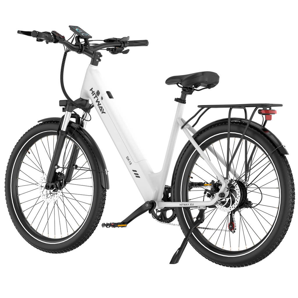 BK18S E-Bike 250W – 27,5 Zoll City E-Bike mit 36V 13Ah Akku, NFC & App-Steuerung, bis 100 km Reichweite