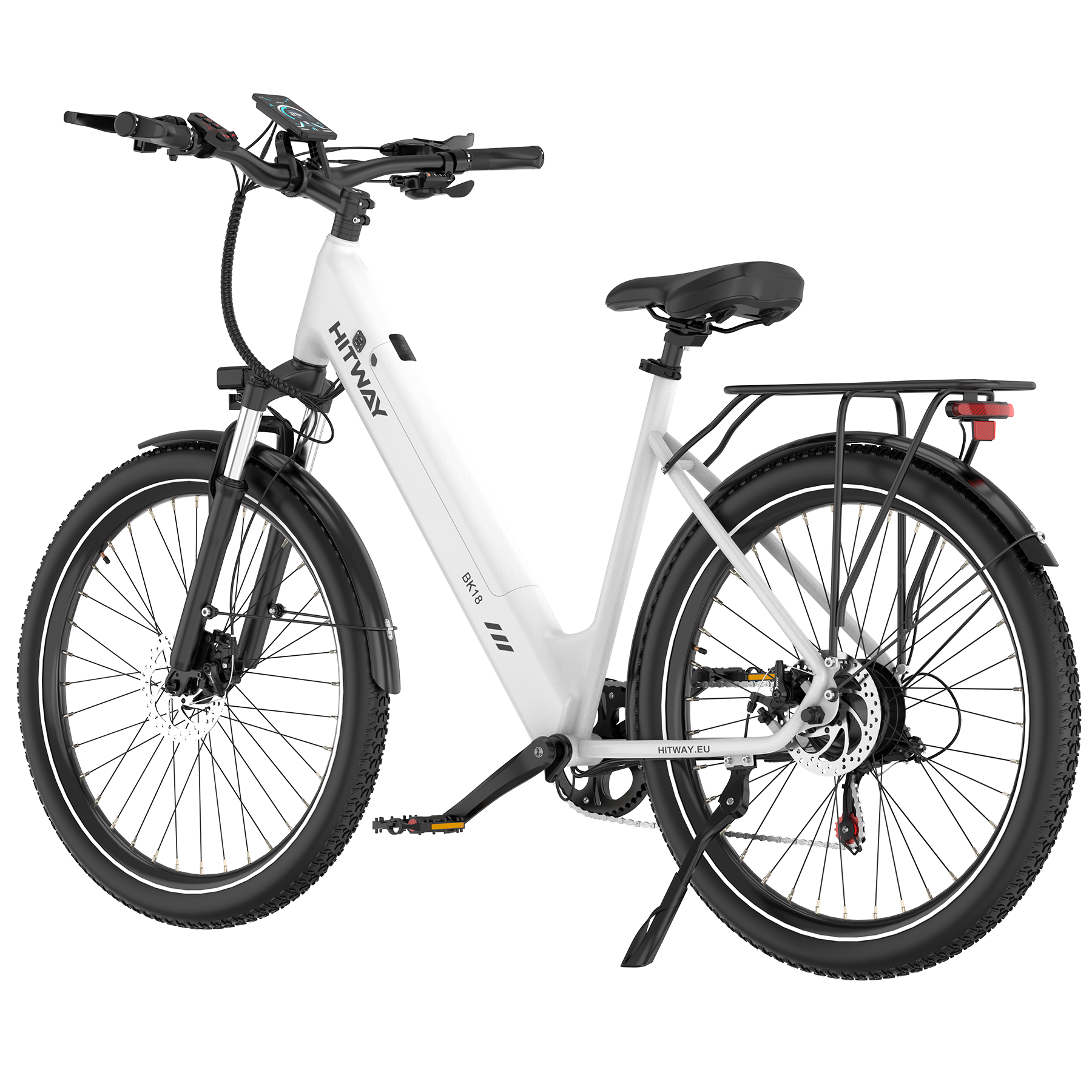 BK18S E-Bike 250W – 27,5 Zoll City E-Bike mit 36V 13Ah Akku, NFC & App-Steuerung, bis 100 km Reichweite