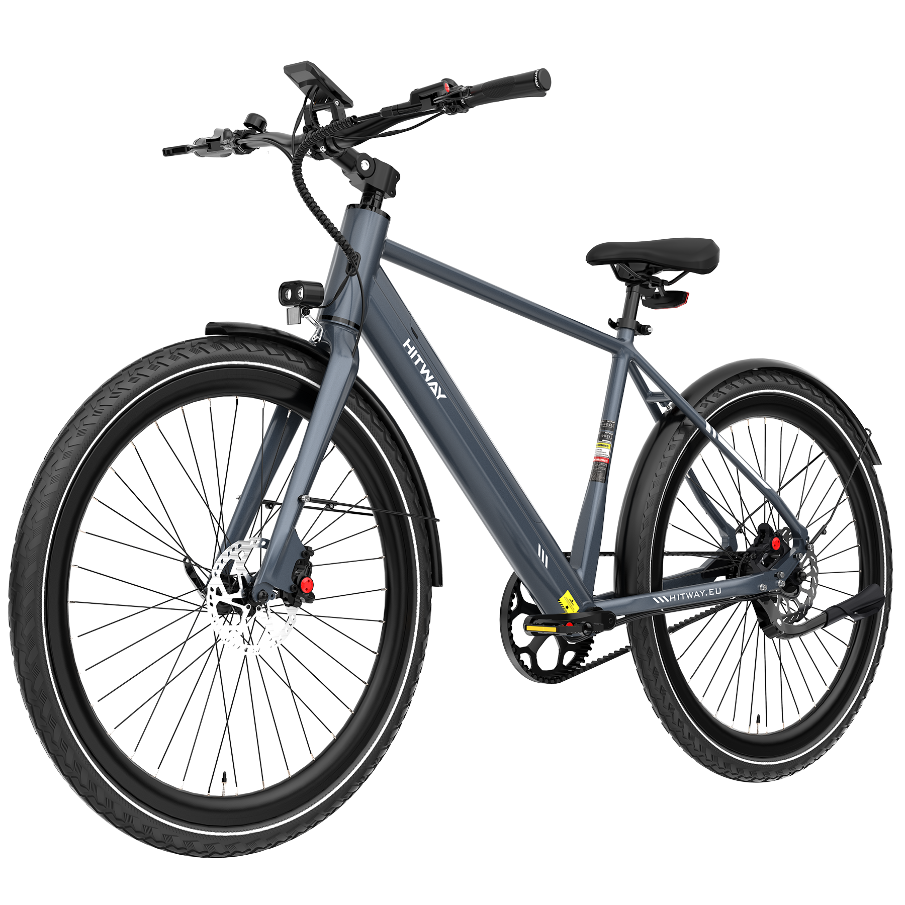 BK19 Pro E-Bike 250W – Riemenantrieb, leiser Heckmotor, 36V 10.4Ah Akku & App-Steuerung