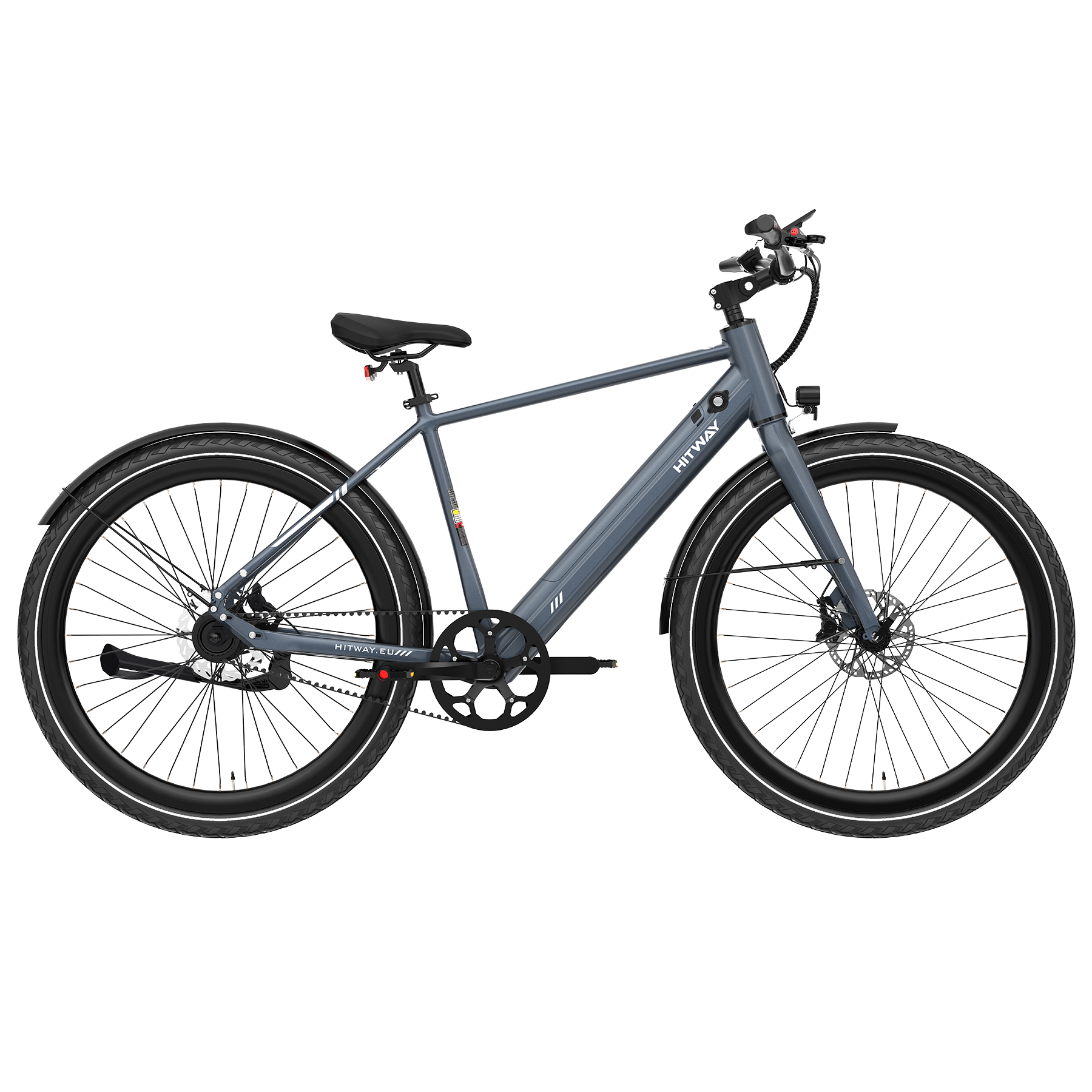 BK19 Pro E-Bike 250W – Riemenantrieb, leiser Heckmotor, 36V 10.4Ah Akku & App-Steuerung