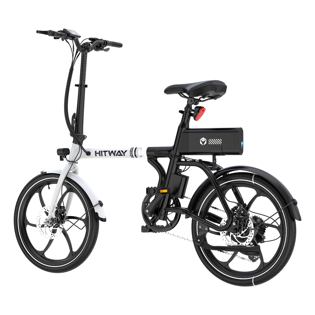 BK35S PRO 250W E-Faltrad – Kompaktes Klapprad mit 36V 9Ah Akku, 25 km/h, Shimano 7-Gang & App Display