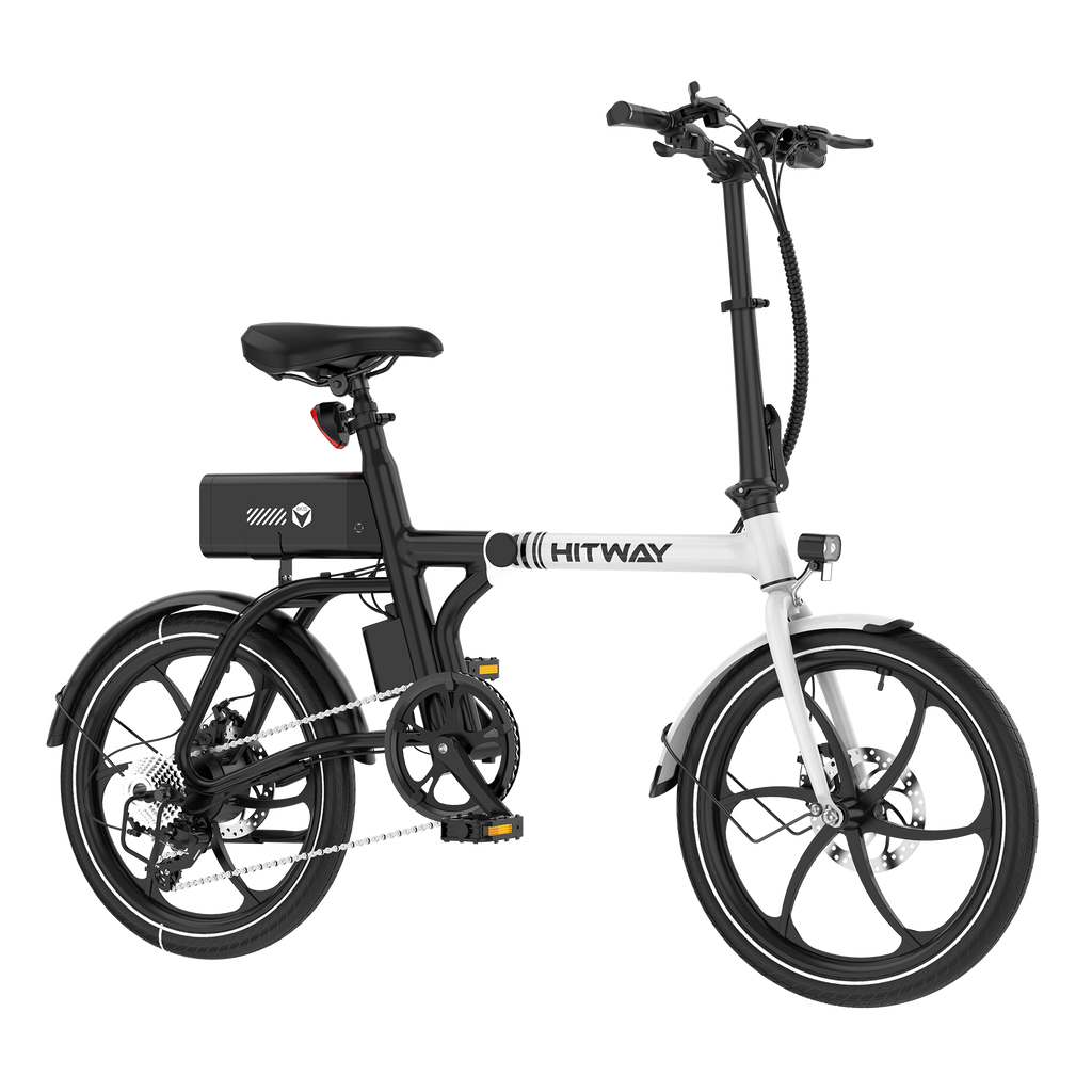 BK35S PRO 250W E-Faltrad – Kompaktes Klapprad mit 36V 9Ah Akku, 25 km/h, Shimano 7-Gang & App Display