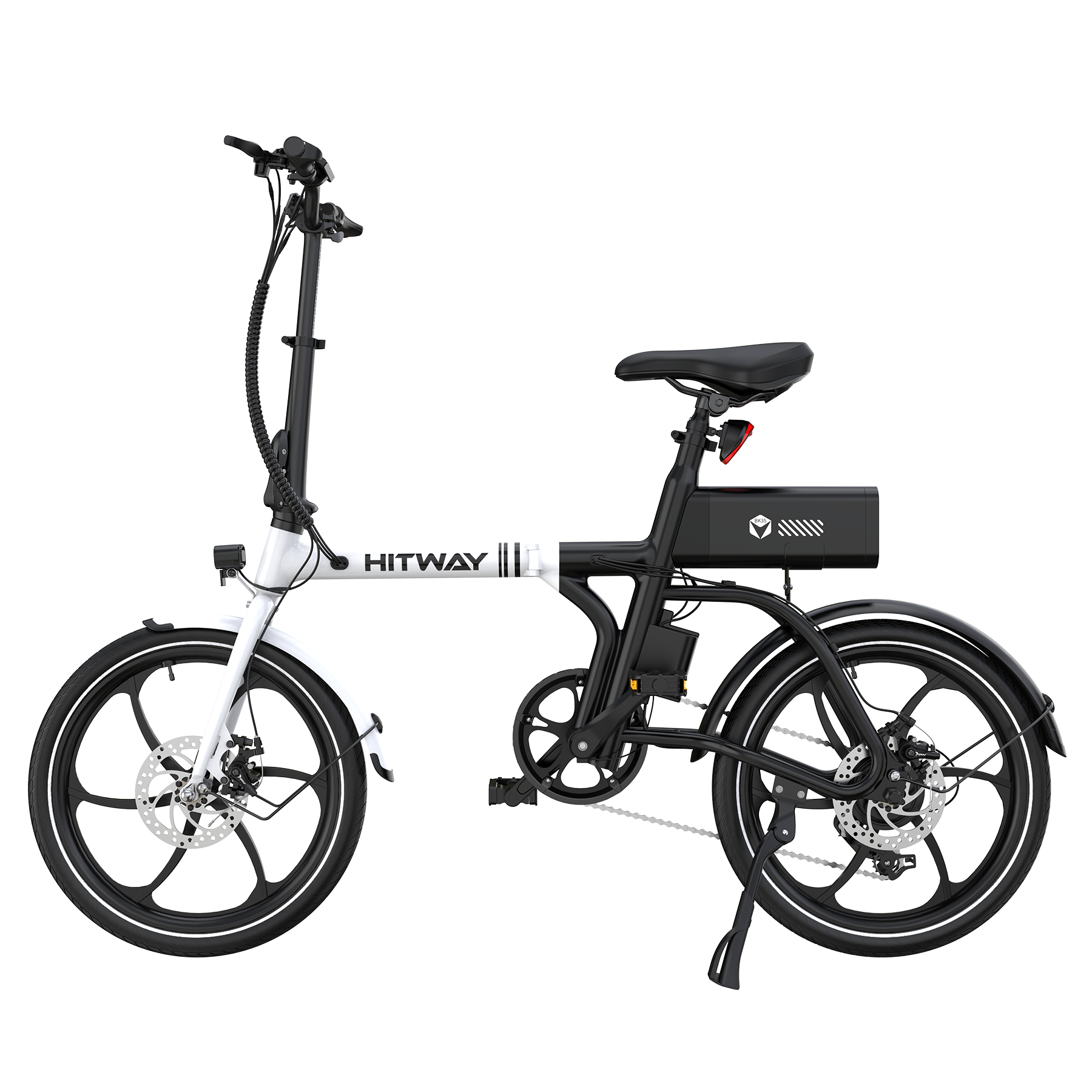 BK35S PRO 250W E-Faltrad – Kompaktes Klapprad mit 36V 9Ah Akku, 25 km/h, Shimano 7-Gang & App Display
