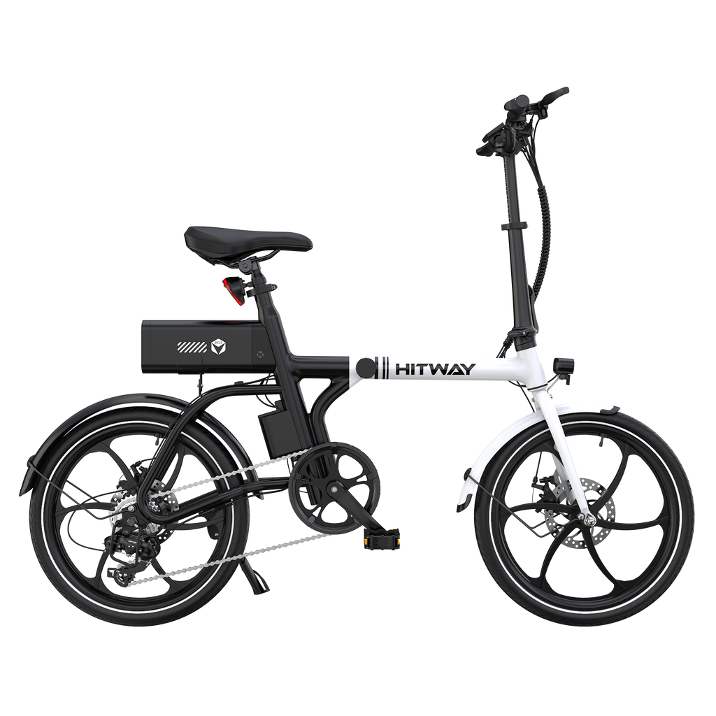 BK35S PRO 250W E-Faltrad – Kompaktes Klapprad mit 36V 9Ah Akku, 25 km/h, Shimano 7-Gang & App Display