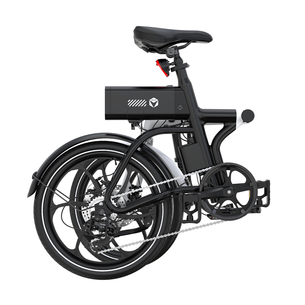 BK35S PRO 250W E-Faltrad – Kompaktes Klapprad mit 36V 9Ah Akku, 25 km/h, Shimano 7-Gang & App Display