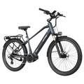 BK33 E-Bike 250W Mid-Drive – 26 Zoll Elektrofahrrad mit 80Nm Drehmoment, 374Wh Akku & App-Steuerung