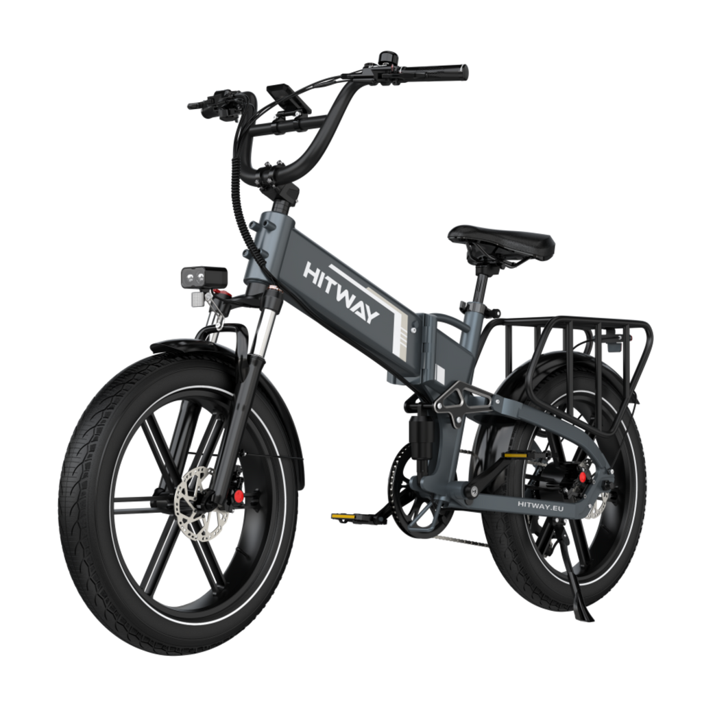 BK10S PRO 250W E-Fatbike – 20x4.0 Zoll, 70Nm Motor, 48V 15Ah Akku bis 120 km Reichweite & Doppelfederung