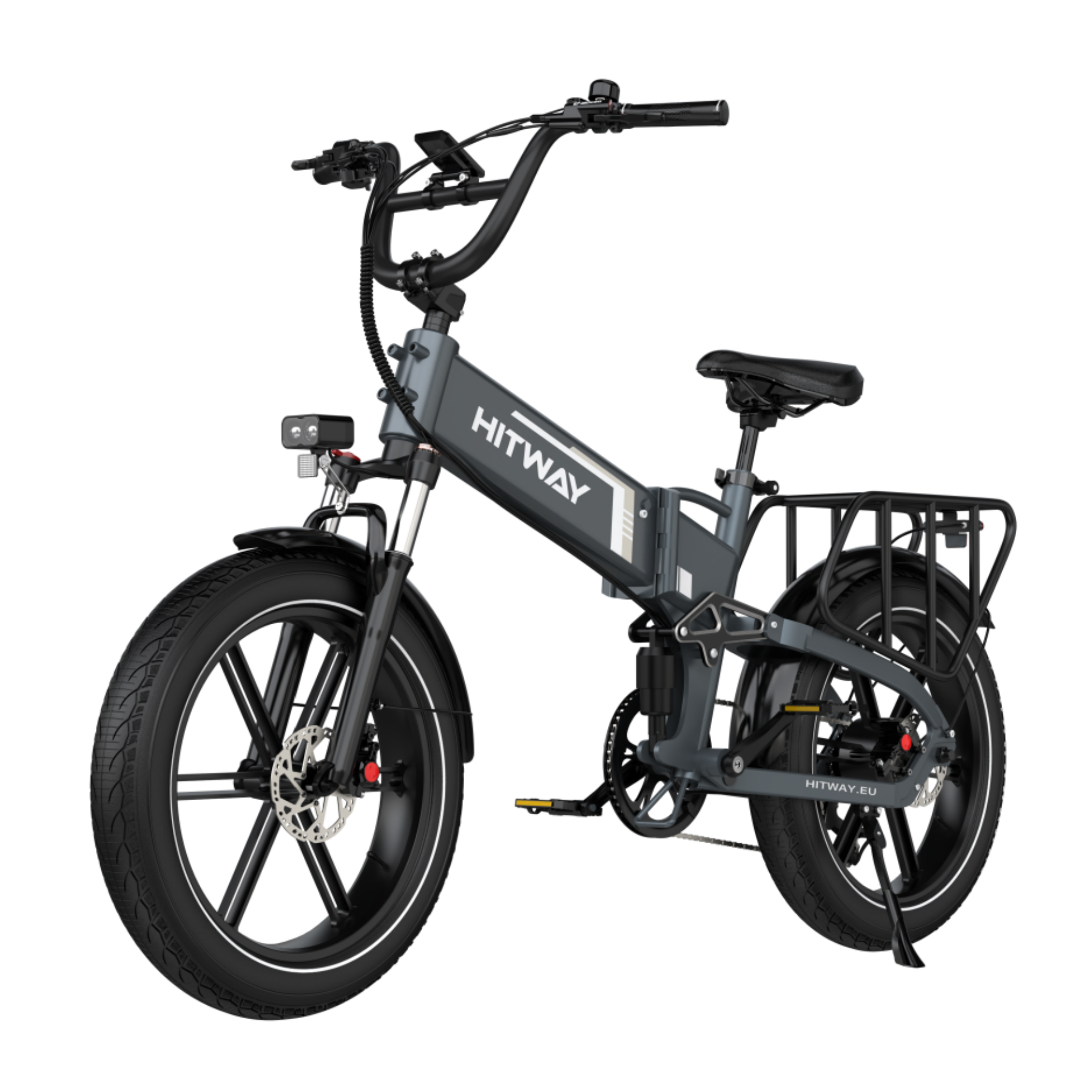BK10S PRO 250W E-Fatbike – 20x4.0 Zoll, 70Nm Motor, 48V 15Ah Akku bis 120 km Reichweite & Doppelfederung