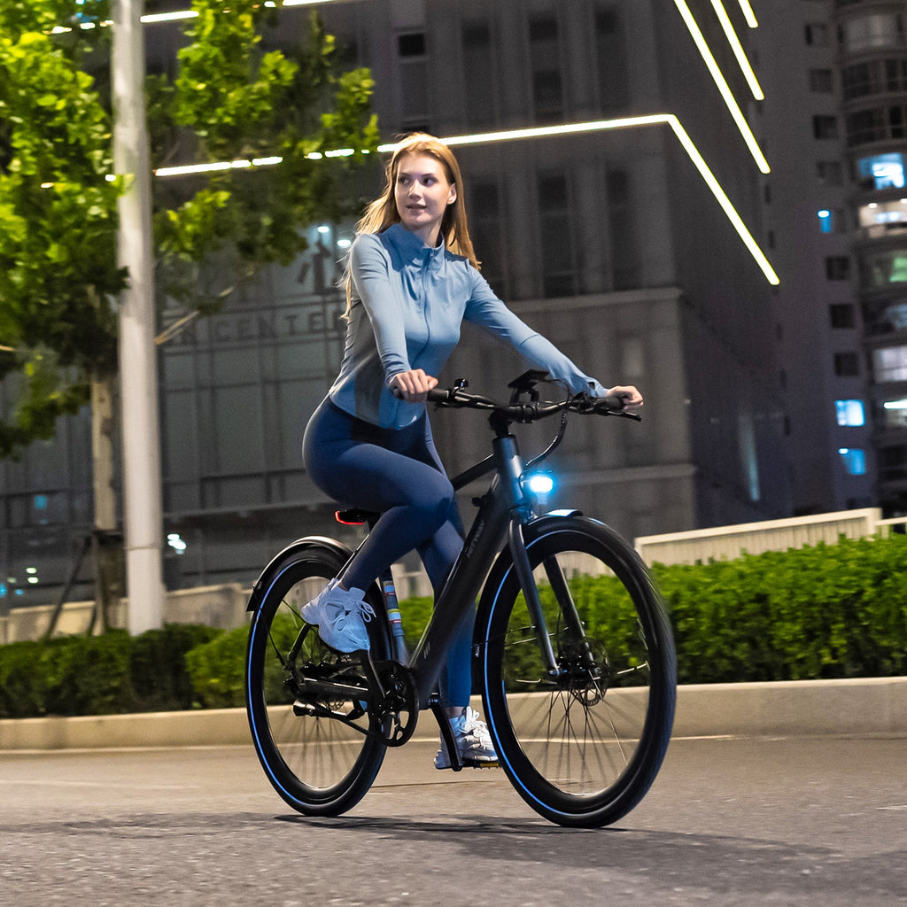 BK19 Pro E-Bike 250W – Riemenantrieb, leiser Heckmotor, 36V 10.4Ah Akku & App-Steuerung