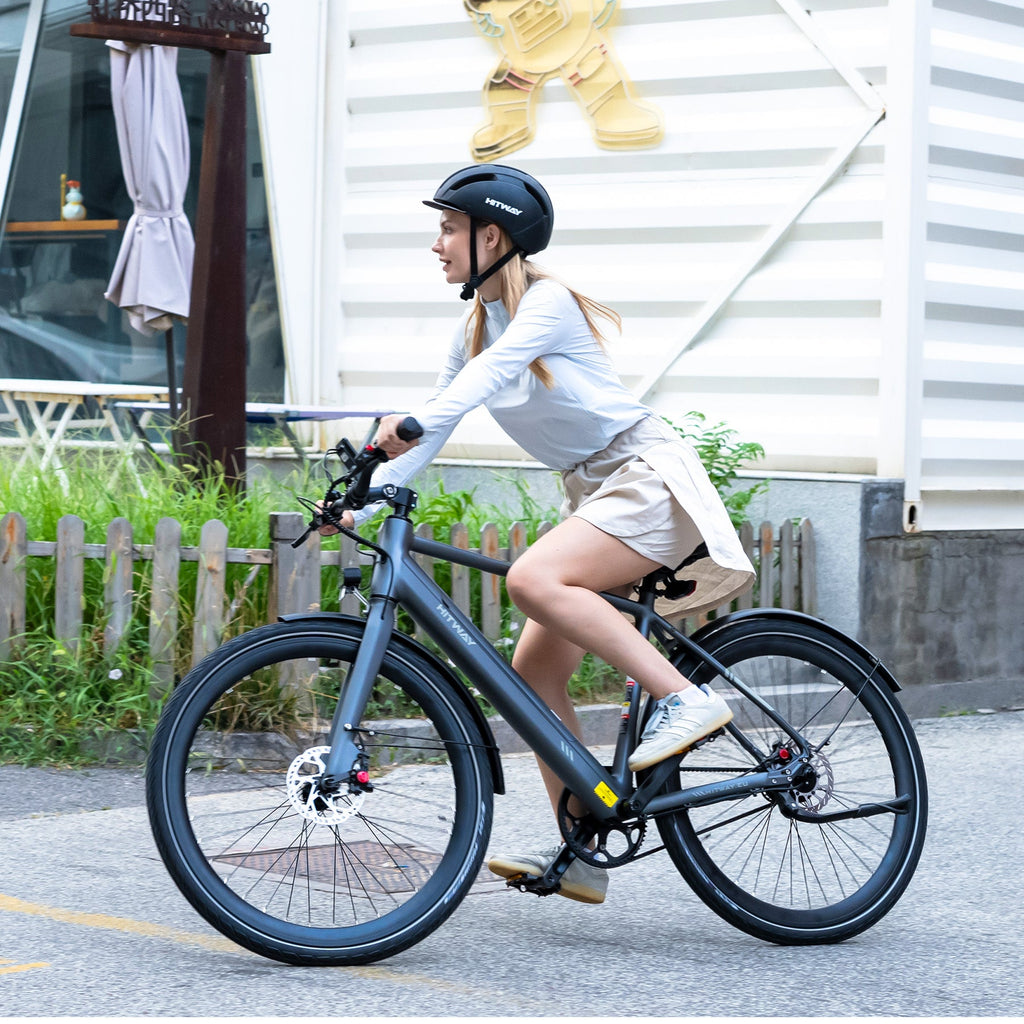 BK19 Pro E-Bike 250W – Riemenantrieb, leiser Heckmotor, 36V 10.4Ah Akku & App-Steuerung