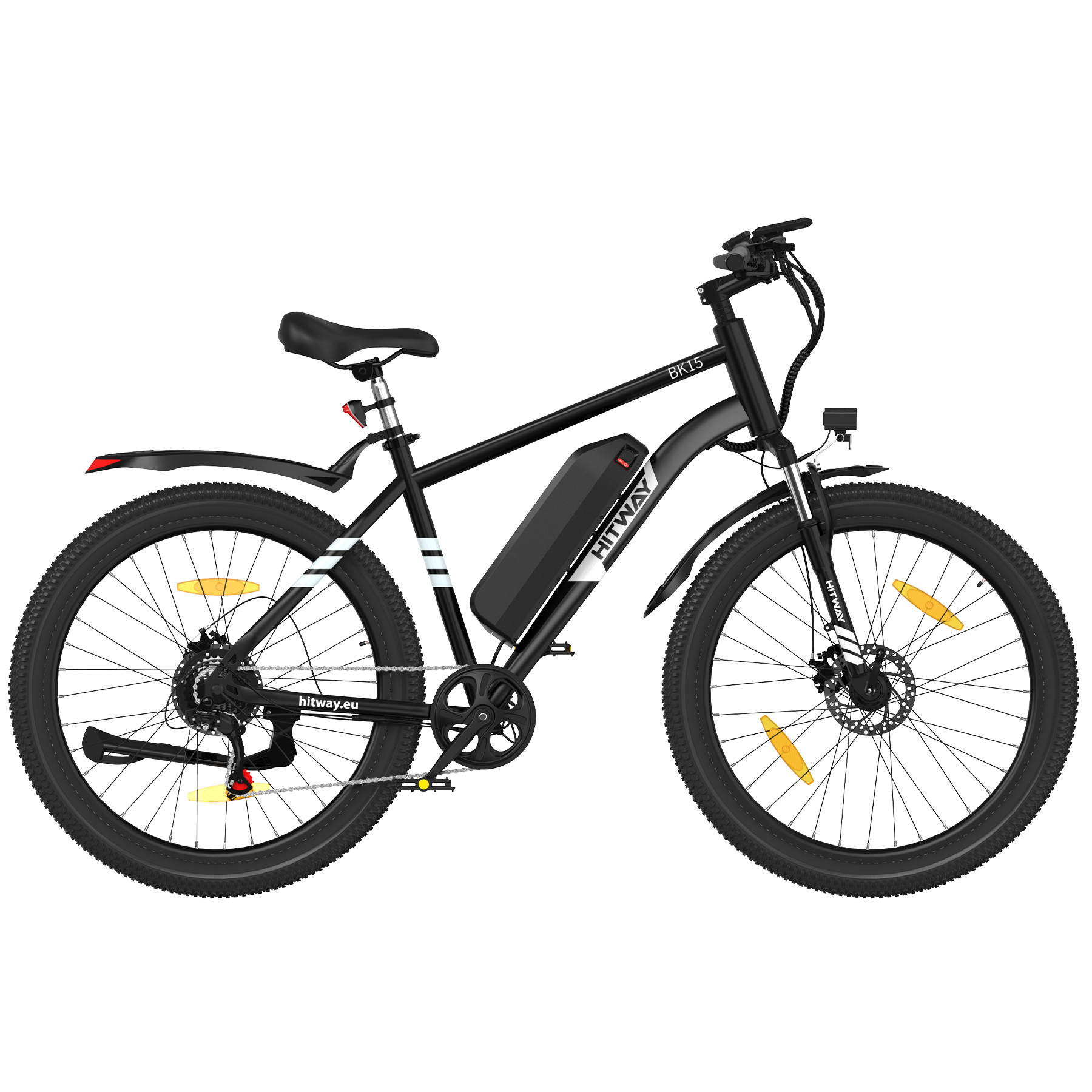 BK15 PRO E-Bike 250W – 27,5 Zoll City & Trekking E-Bike mit 36V 13Ah Akku, Shimano 7-Gang & 100 km Reichweite