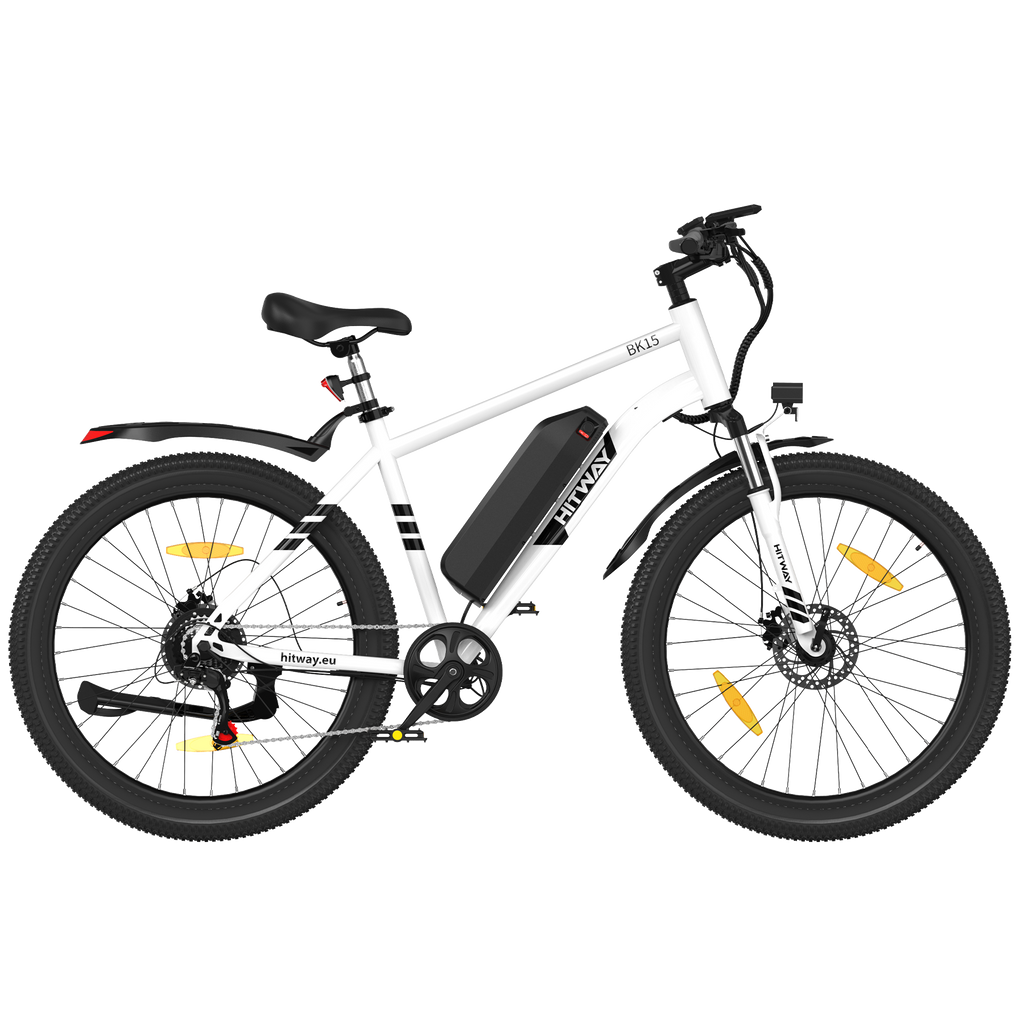 BK15 PRO E-Bike 250W – 27,5 Zoll City & Trekking E-Bike mit 36V 13Ah Akku, Shimano 7-Gang & 100 km Reichweite
