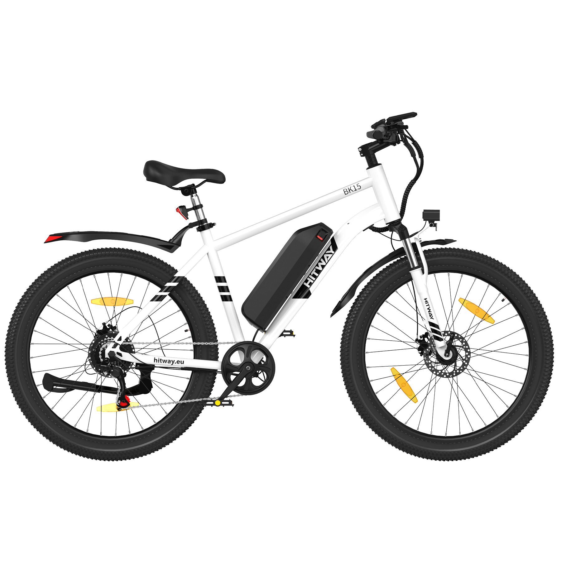 BK15 PRO E-Bike 250W – 27,5 Zoll City & Trekking E-Bike mit 36V 13Ah Akku, Shimano 7-Gang & 100 km Reichweite