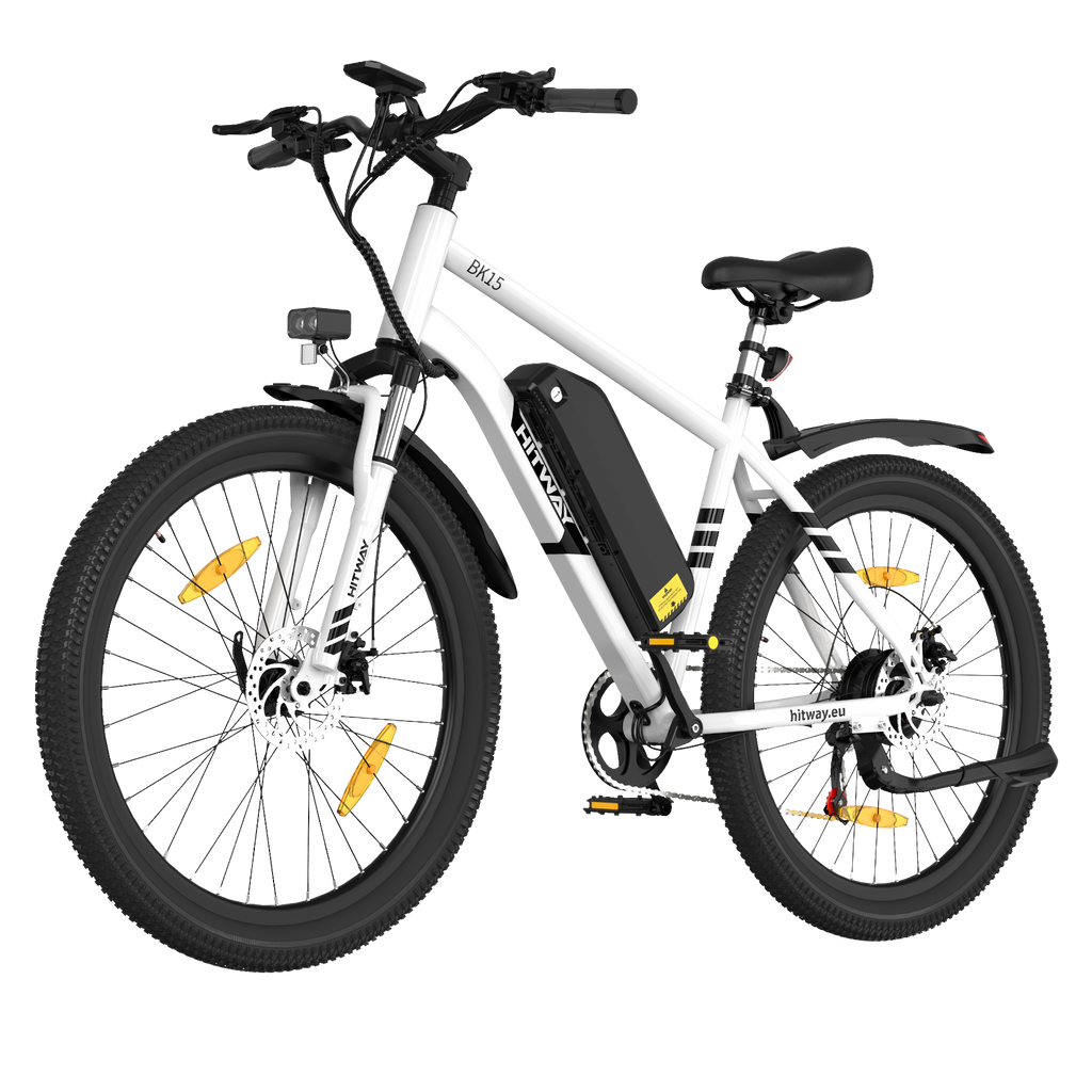 BK15 PRO E-Bike 250W – 27,5 Zoll City & Trekking E-Bike mit 36V 13Ah Akku, Shimano 7-Gang & 100 km Reichweite