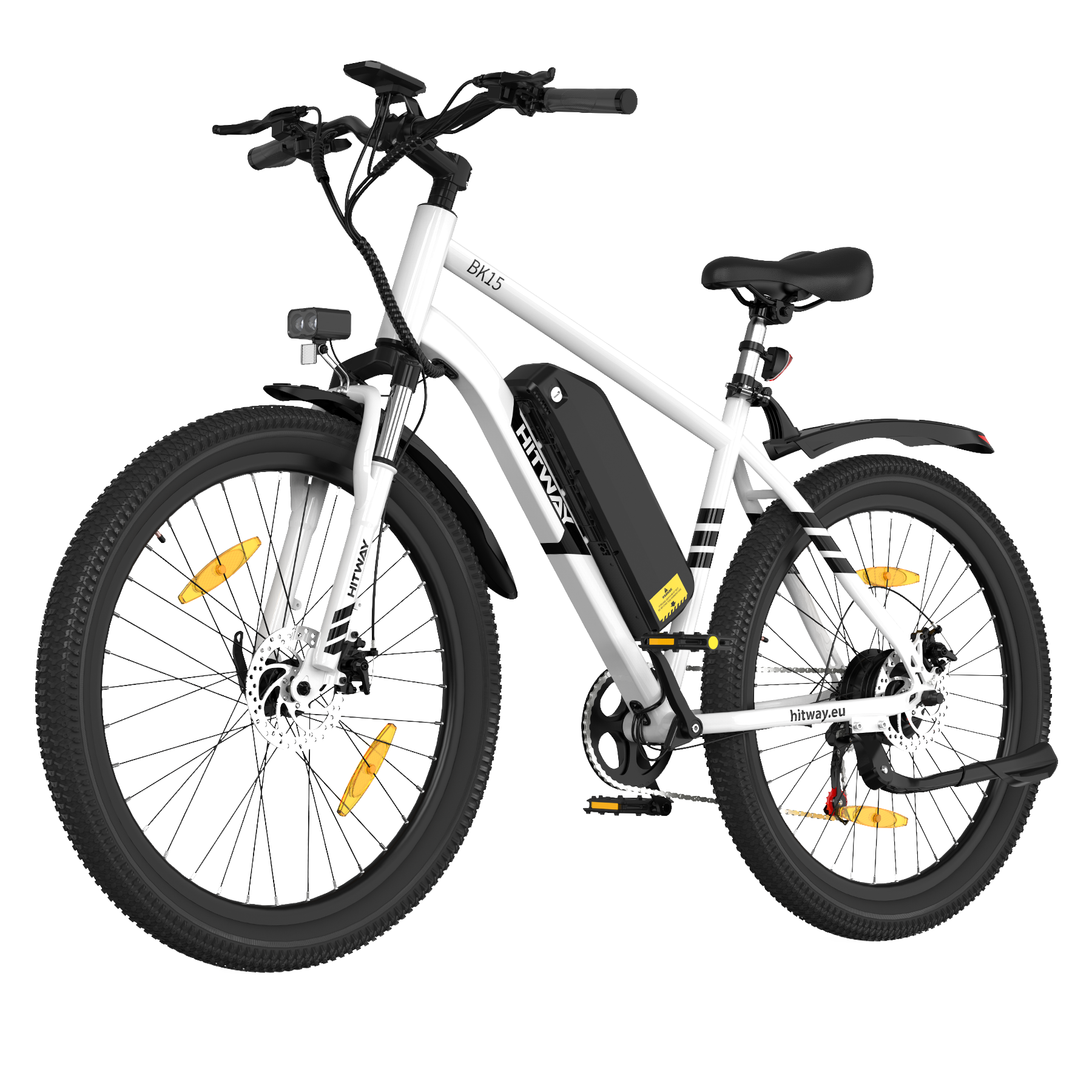 BK15 PRO E-Bike 250W – 27,5 Zoll City & Trekking E-Bike mit 36V 13Ah Akku, Shimano 7-Gang & 100 km Reichweite